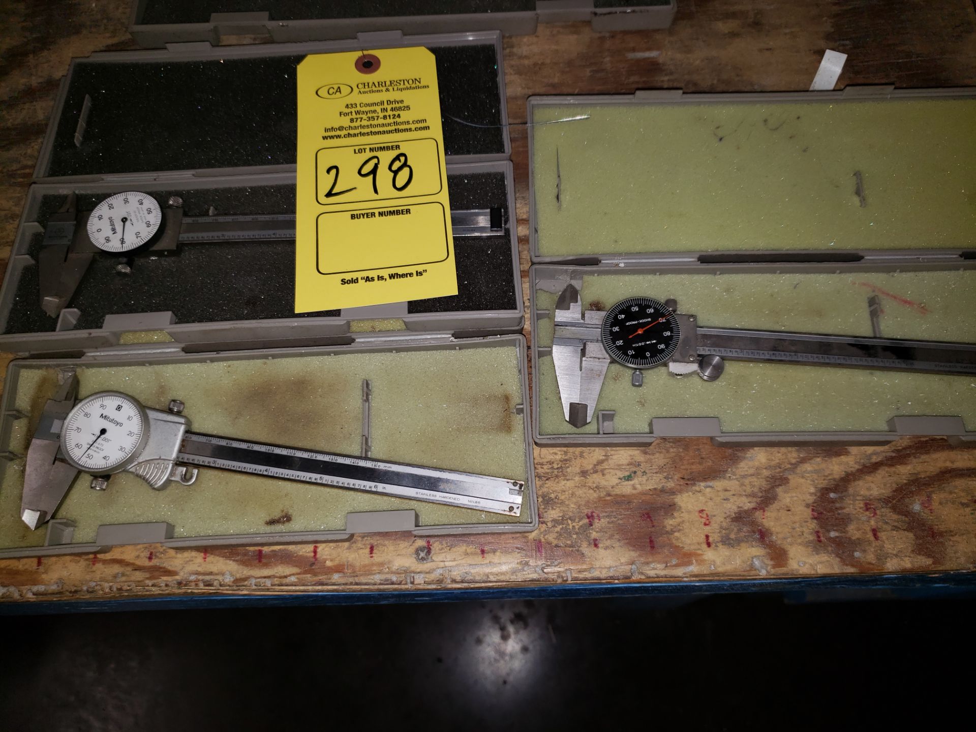 LOT OF (3) CALIPERS - Image 2 of 2