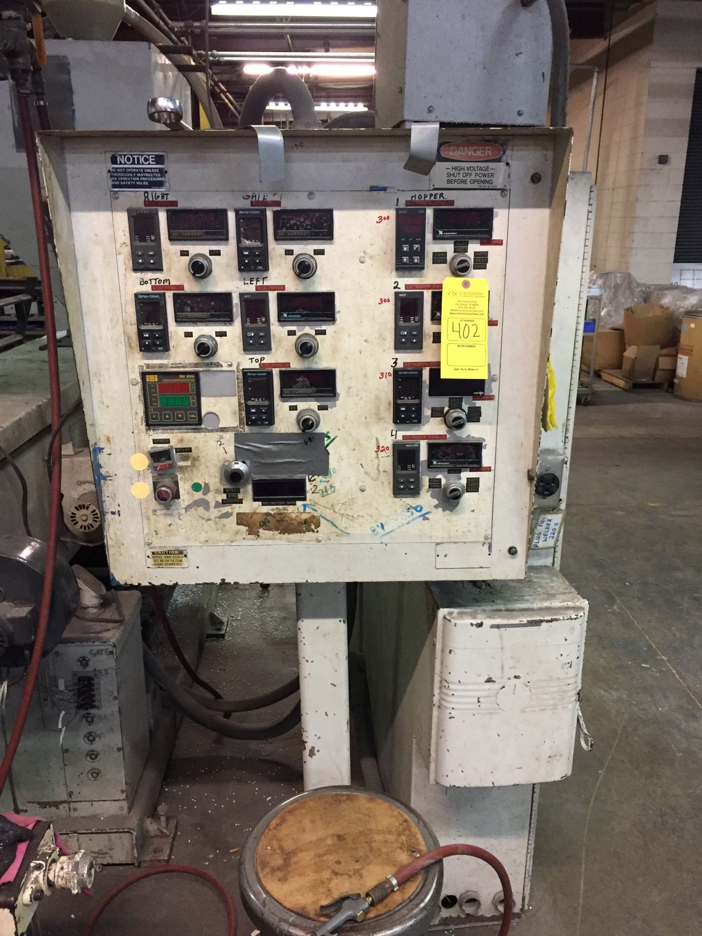 (1) LUFKIN EXTRUDER (NO INFO PLATE)