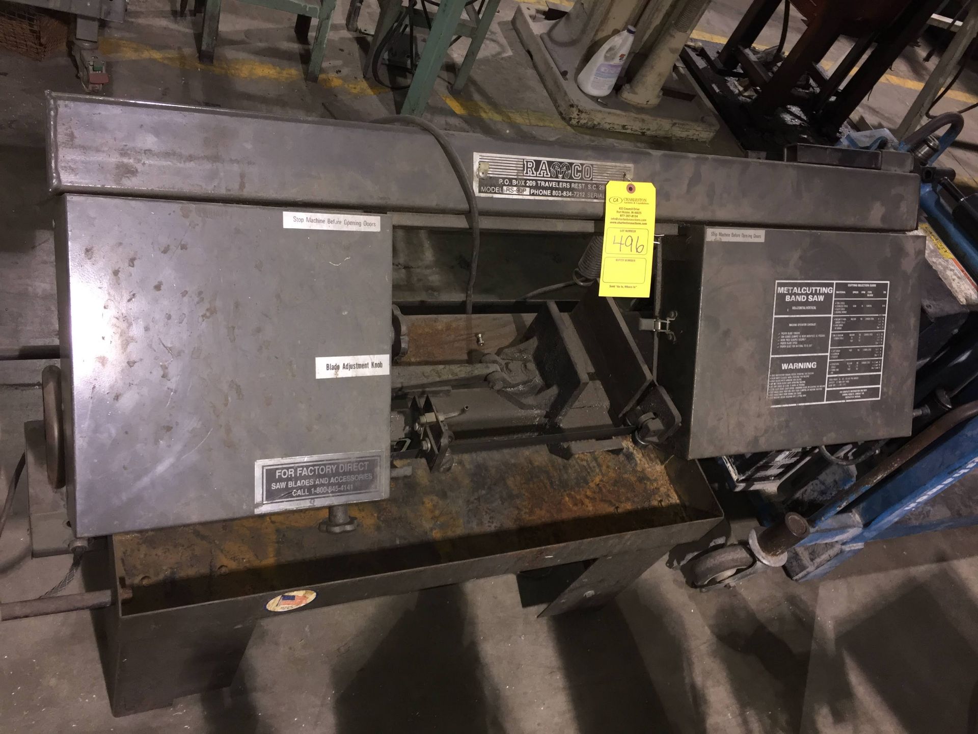 RAMCO BAND SAW MODEL-RS-90P