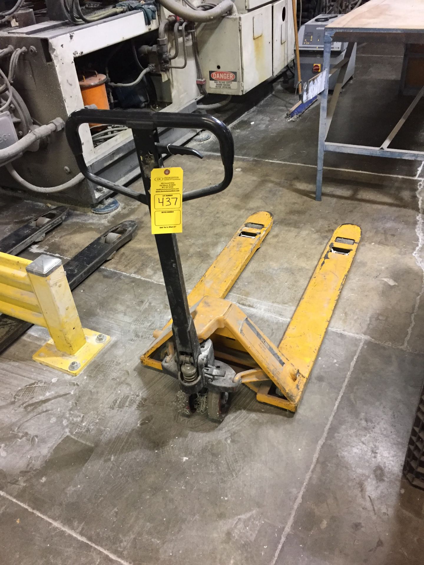 (1) ULINE PALLET JACK MODEL-H1043