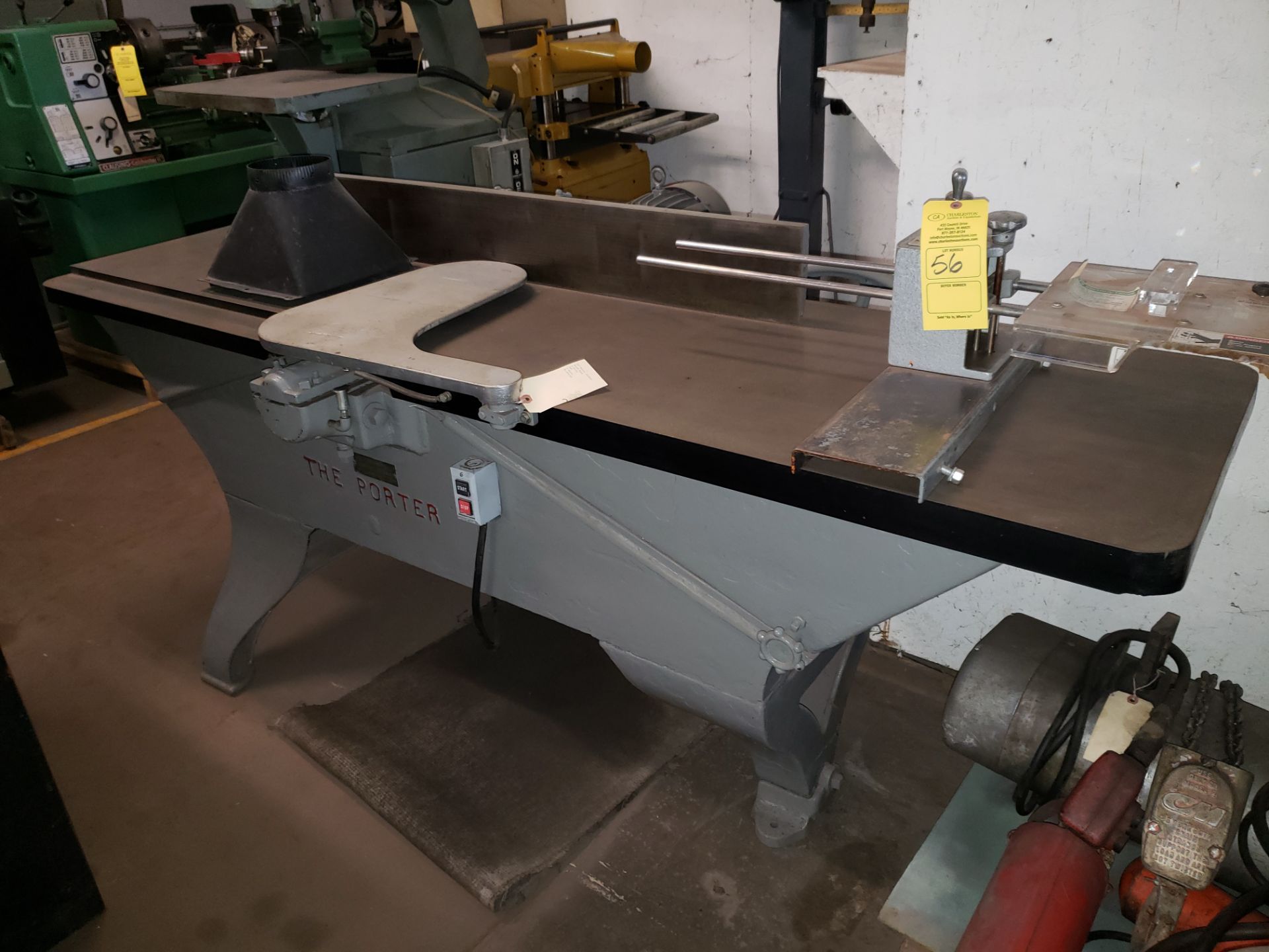 THE PORTER 16" ROUTER 4 KNIFE 3HP/3PH