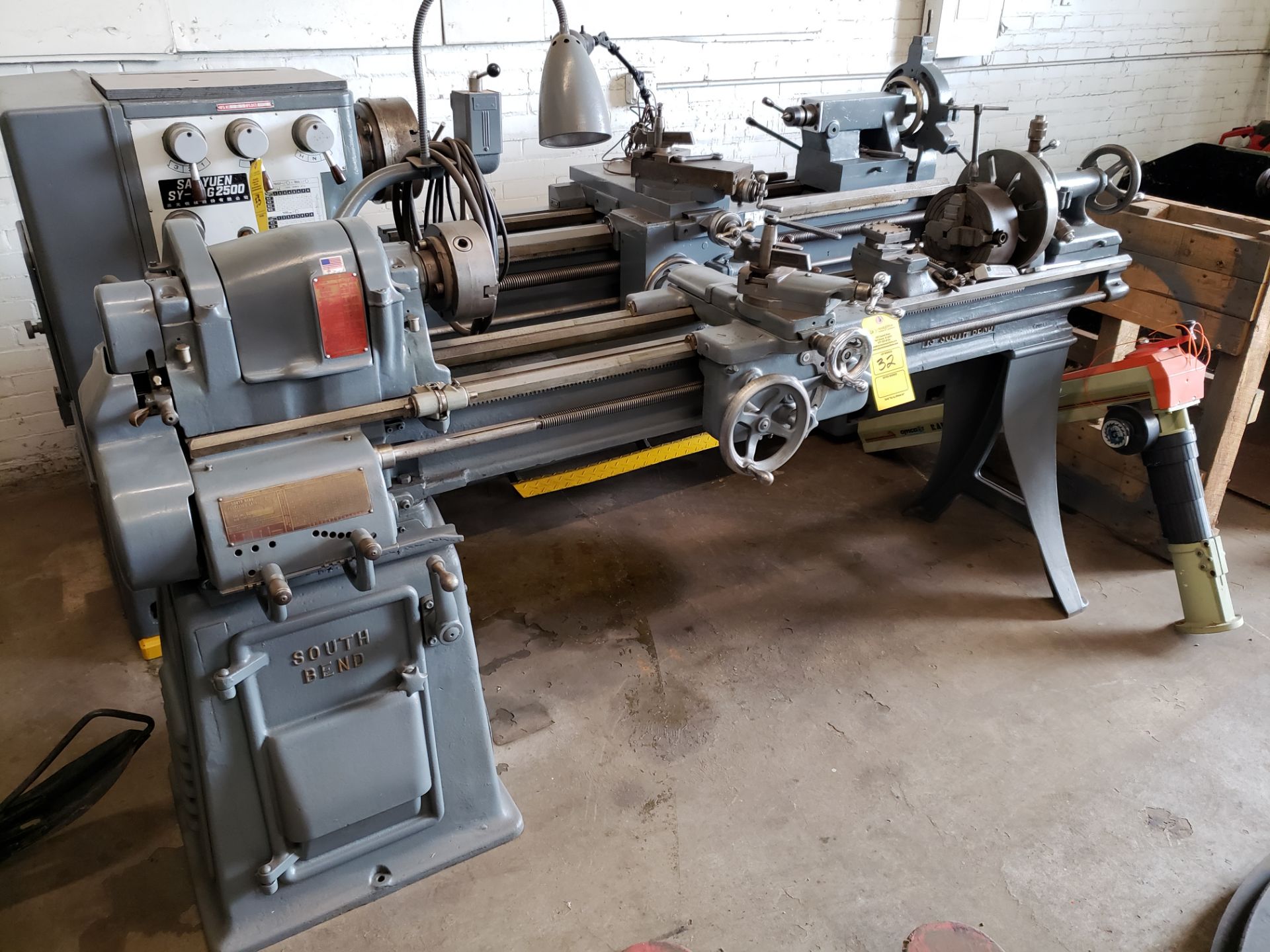 SOUTH BEND 13" LATHE 48" DBC 1PH