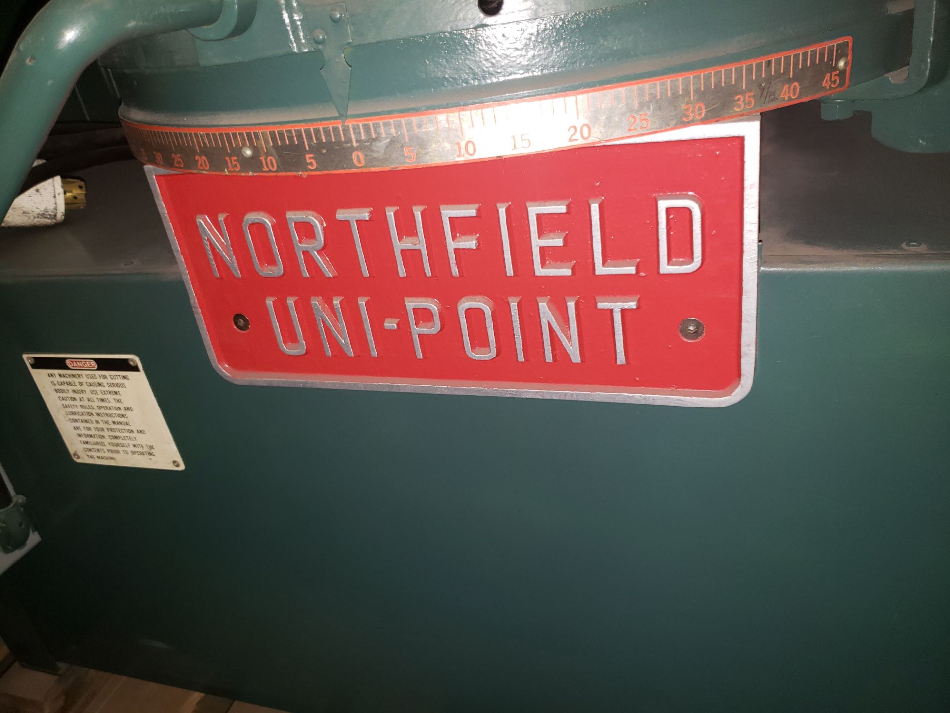 NORFIELD UNI-POINT RADIAL ARM SAW MODEL-X36AF 18" 7½HP/3PH - Image 3 of 4