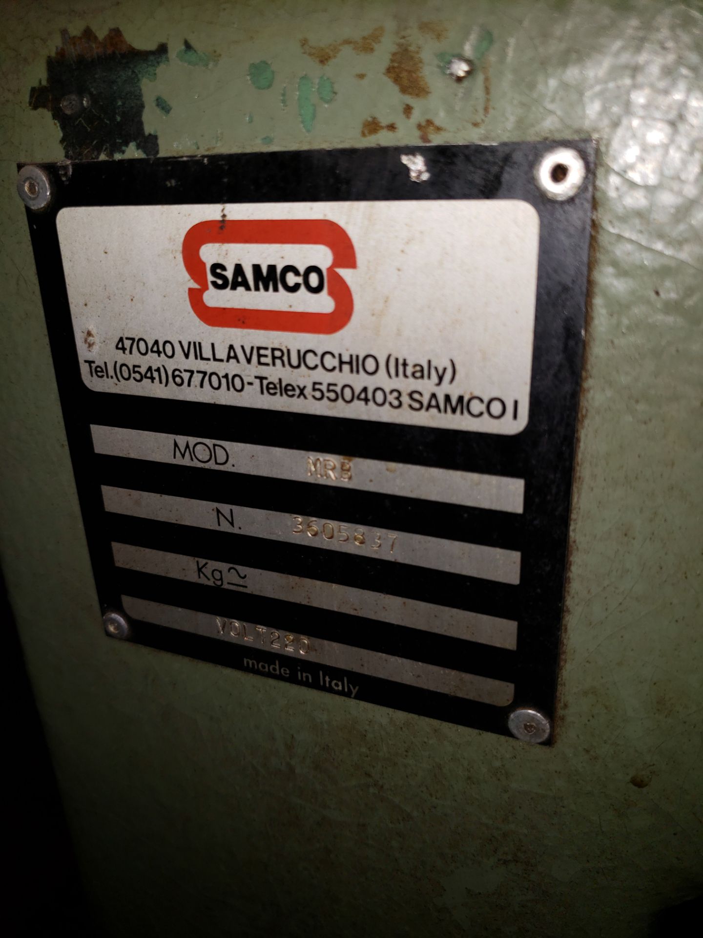 SAMCO PIN ROUTER MODEL-MRB S#3605837 2HP 220V/SINGLE PHASE - Image 3 of 4