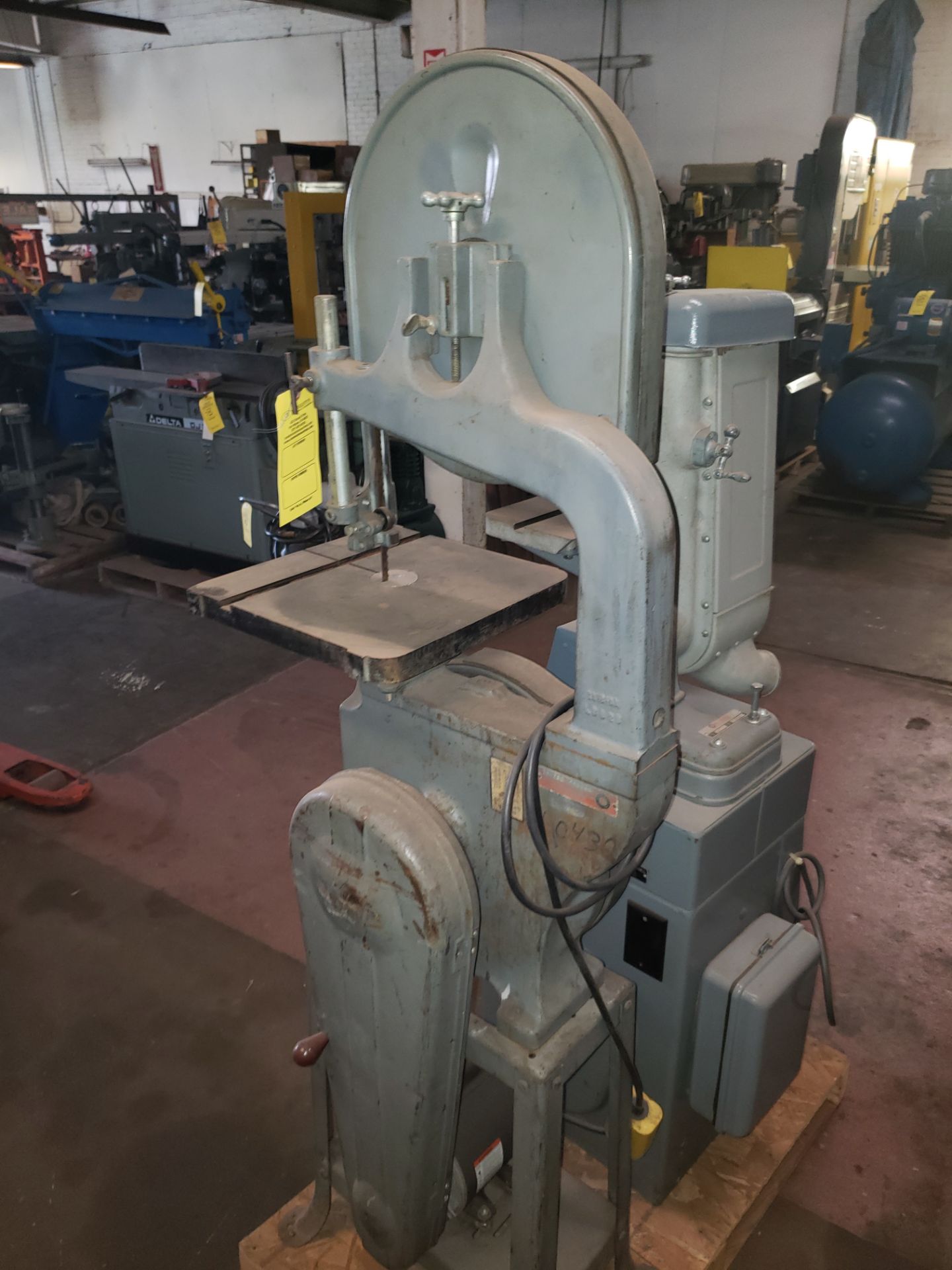 ROCKWELL BAND SAW MODEL-28-290 S#DD6464 1PH - Image 2 of 3