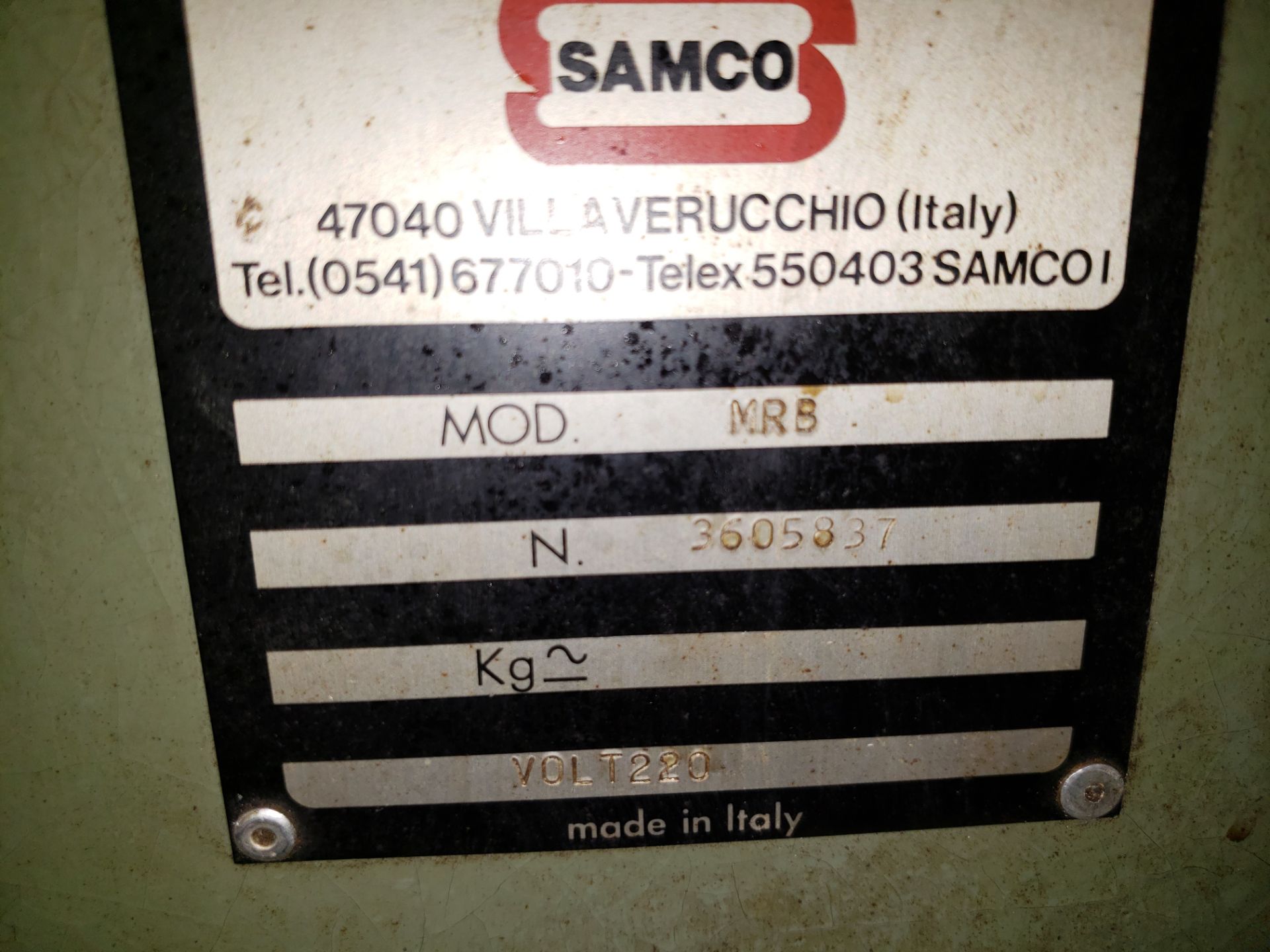 SAMCO PIN ROUTER MODEL-MRB S#3605837 2HP 220V/SINGLE PHASE - Image 4 of 4