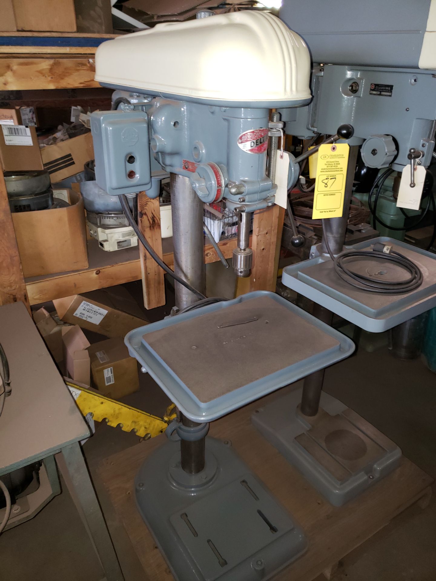 DELTA DRILL PRESS S#104-6803 1HP/3PH