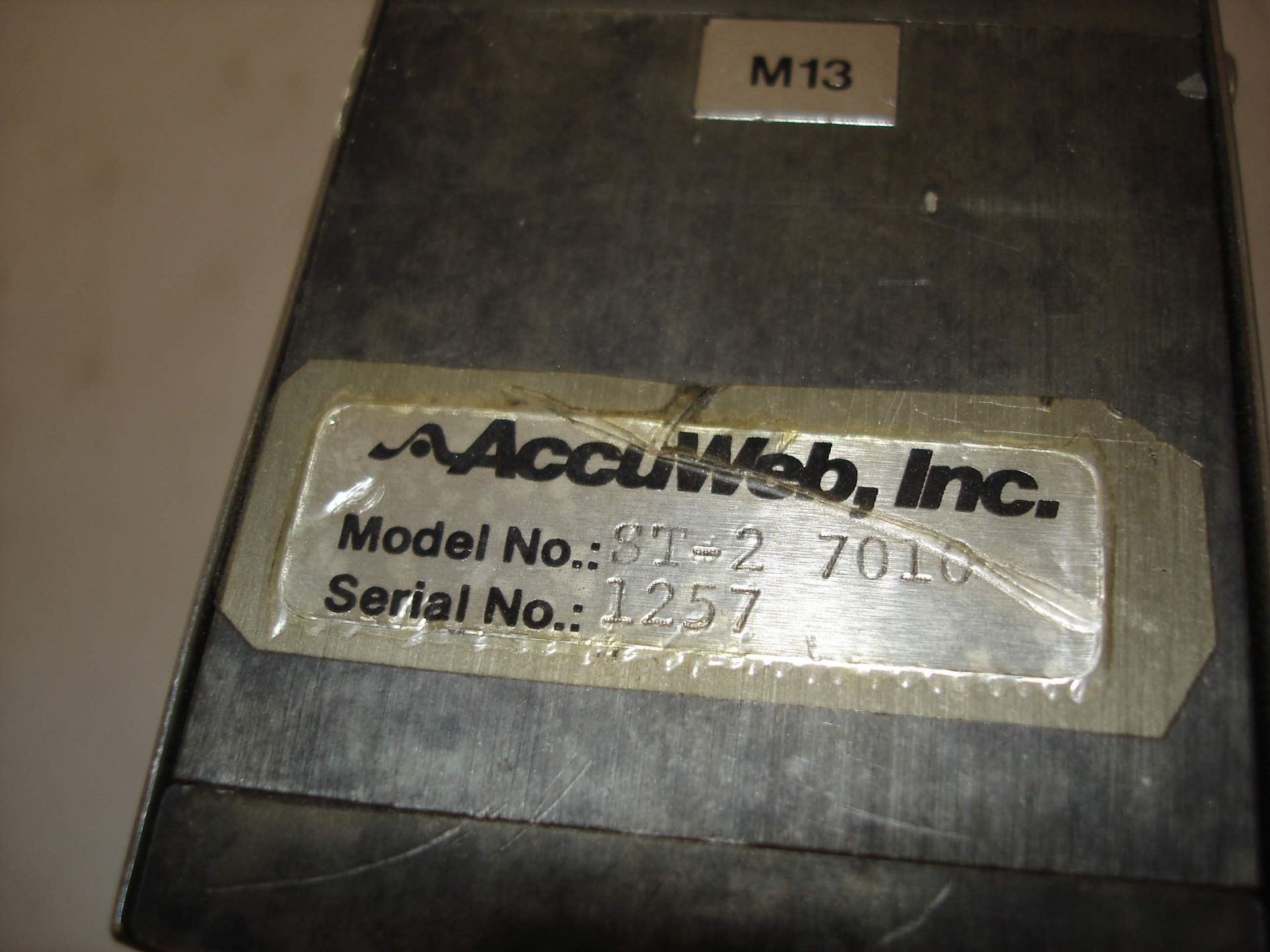 (3) MISC ACCUWEB ACCUGUIDE ST-2 7010 ELECTRONIC WEB GUIDE (LOCATED AT: 1200 KIBBY STREET BLDG 3B, - Image 3 of 5