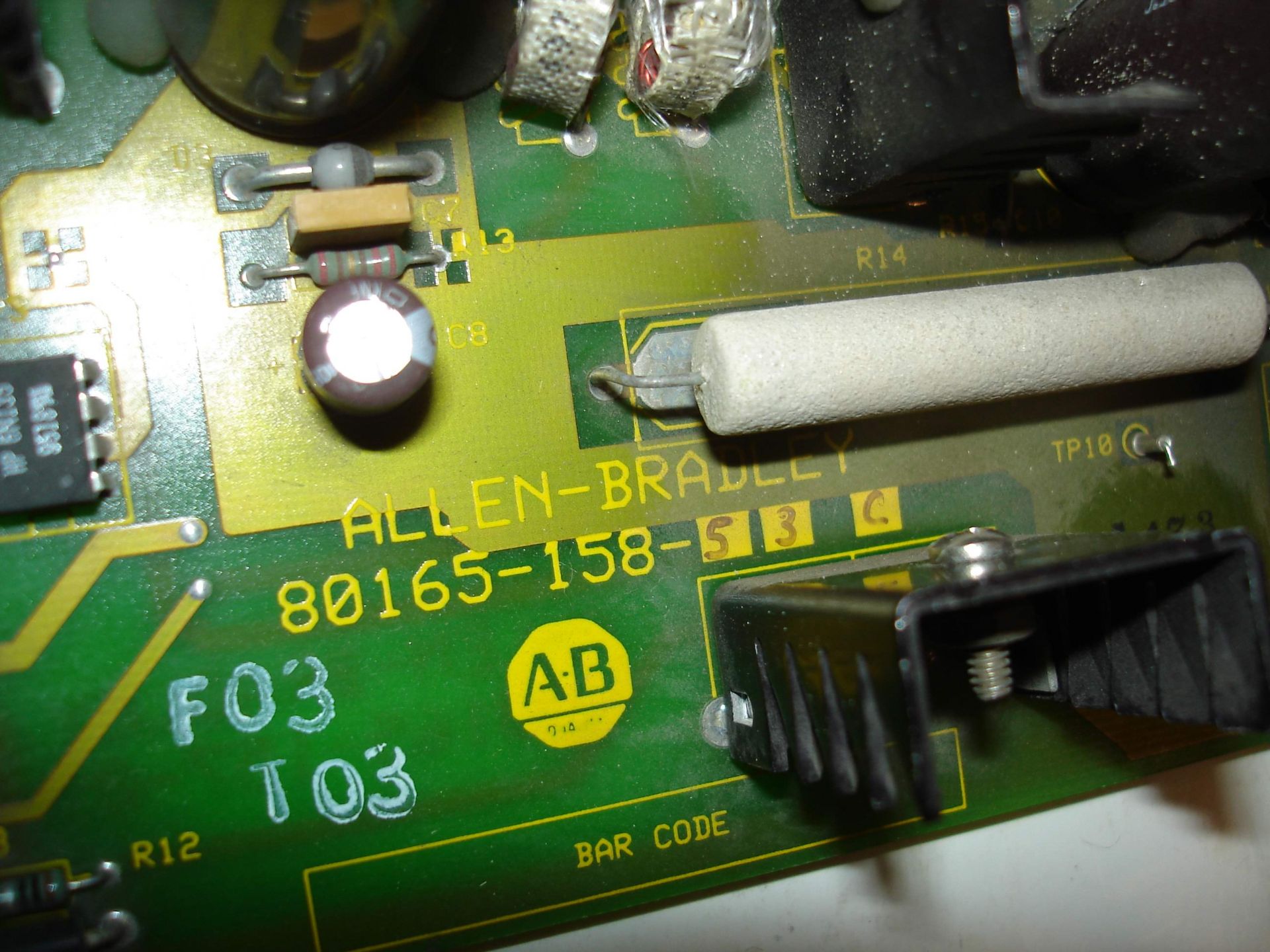 (3) MISC ALLEN BRADLEY ELECTRICAL ITEMS: CONTACTOR STARTER 509-DOA, SCR GATE DRIVER 80165-158-53 ( - Image 3 of 4