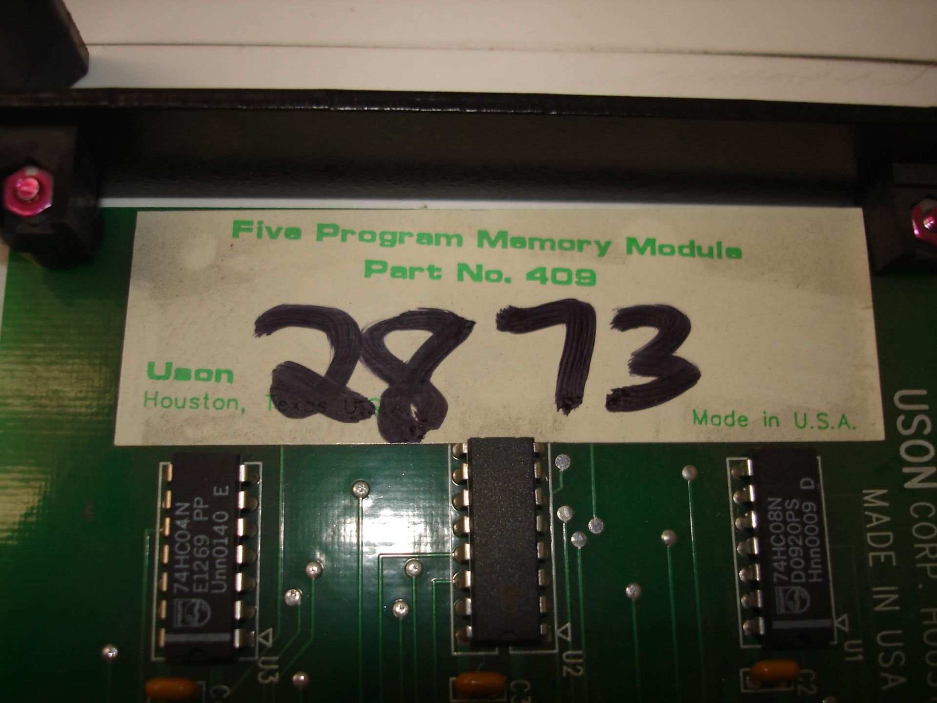 (8) MISC BRANDED CIRCUIT BOARDS: USON 487A300D, HACH CHEMICAL, HADAX JPM066-C AND MORE! (LOCATED AT: - Image 4 of 10