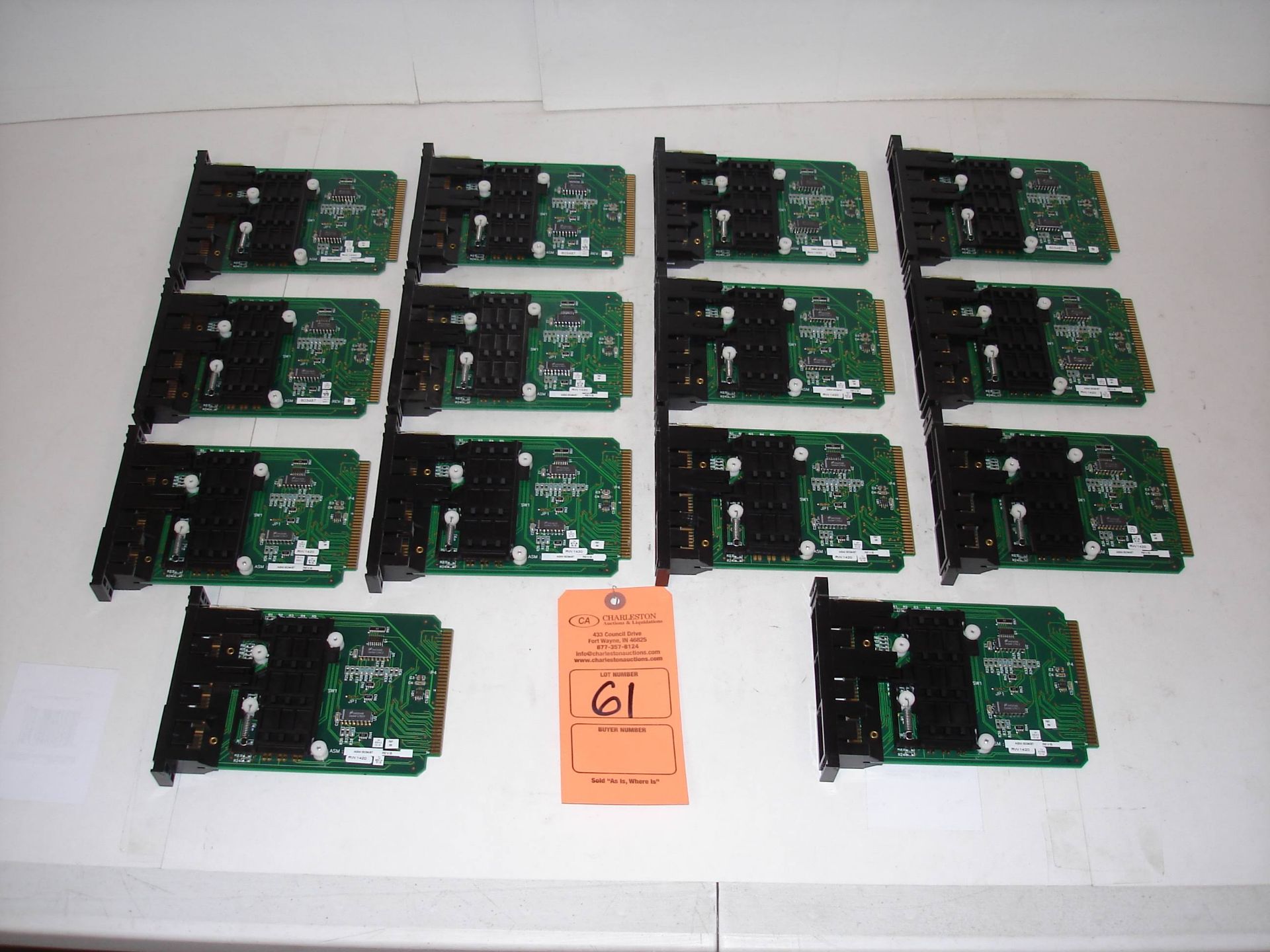 (14) BLACK BOX CONTROL CIRCUIT BOARDS RW1420 JPM262 (LOCATED AT: 1200 KIBBY STREET BLDG 3B, LIMA, OH