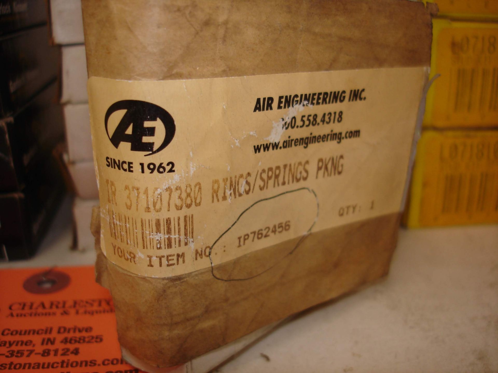 (16) NEW GARLOCK KLOZURE OIL SEAL 250D3-2918, AIR ENGINEERING, PARKER L071810100 (LOCATED AT: 1200 - Image 3 of 4