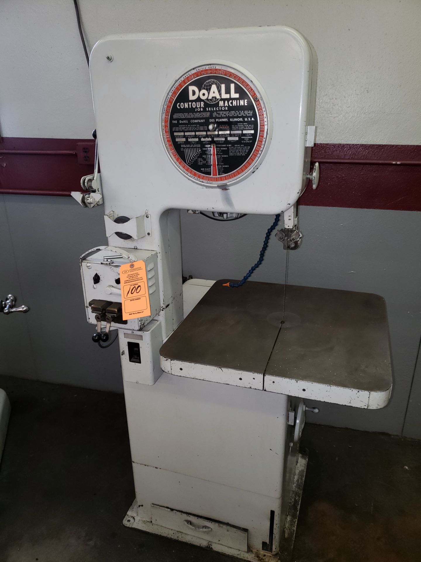 DOALL BANDSAW MODEL-1612U S#146-59169 1PHASE W/BLADE WELDER