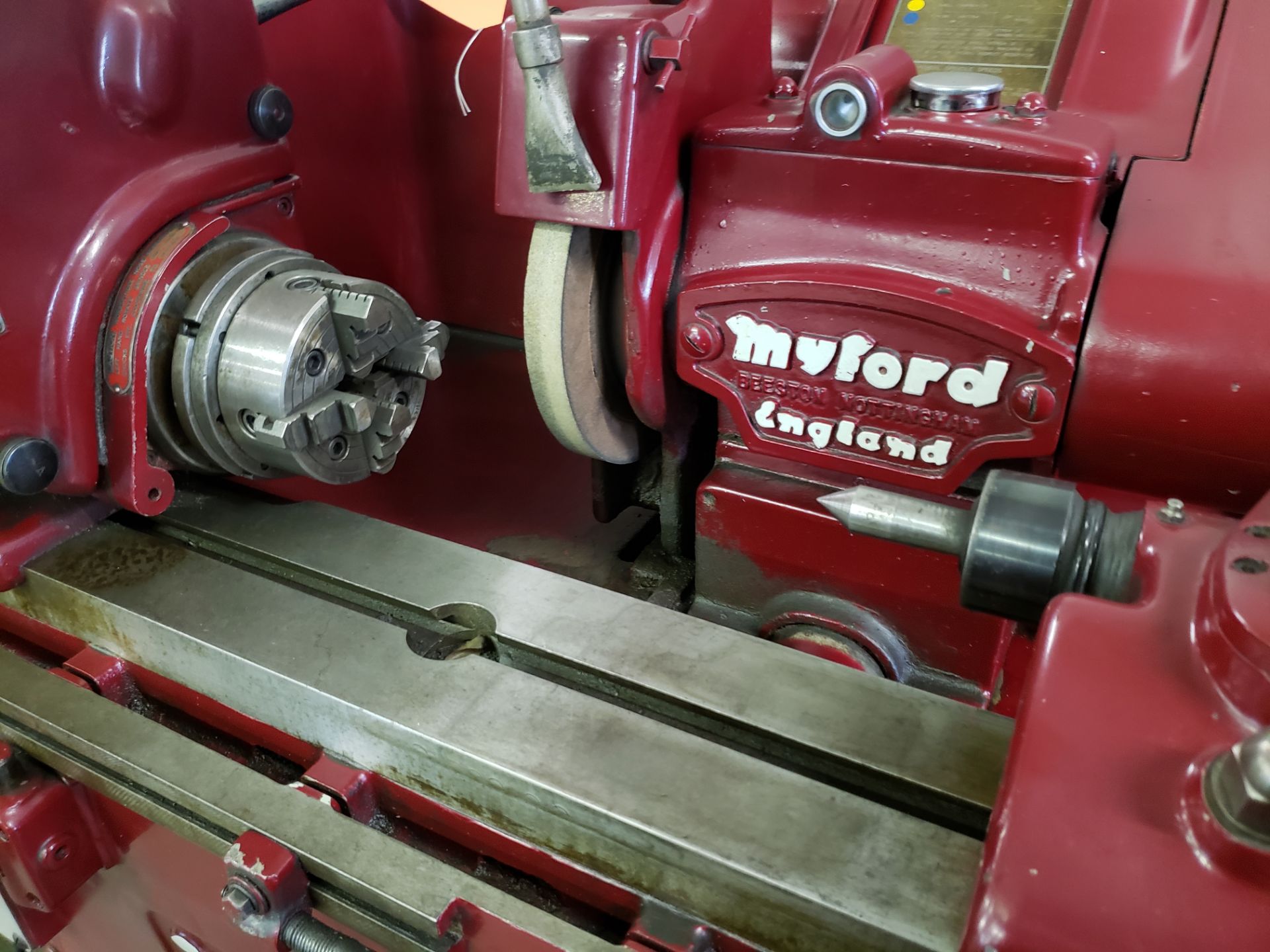 MYFORD CYLINDRICAL GRINDER MODEL-612 ¼HP SPINDLE SPEED 2200-2500 RPM - Bild 2 aus 2
