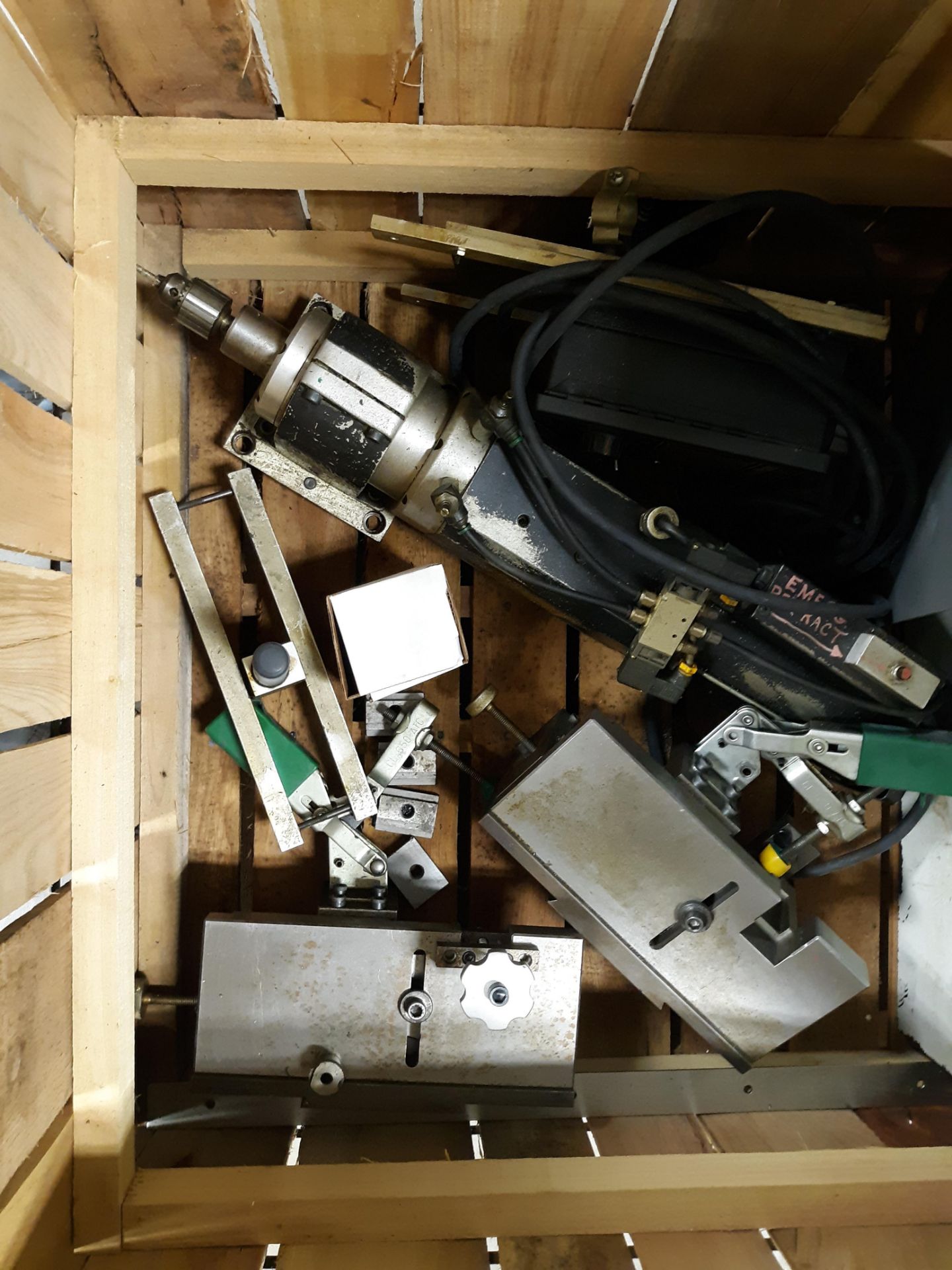 CRATE OF VARIOUS TOOLING (LOCATED AT: 570 S. MAIN STREET, CHURUBUSCO, IN 46723) RIGGING FEE: $10 - Image 2 of 2