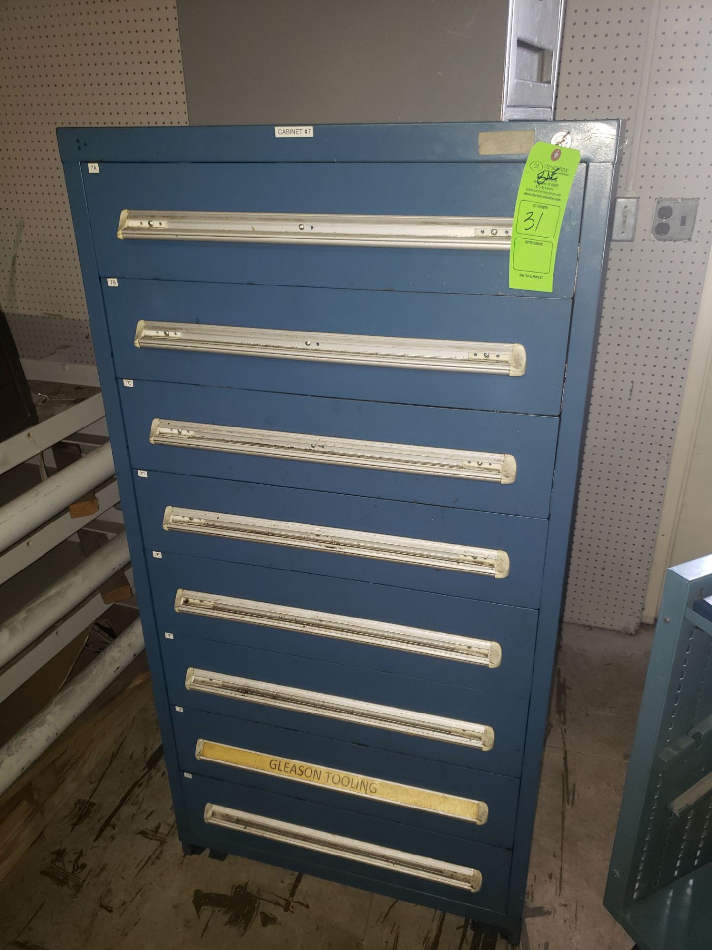 8-DRAWER VIDMAR STYLE CABINET (LOCATED AT: 432 COUNCIL DRIVE, FORT WAYNE, IN 46825)