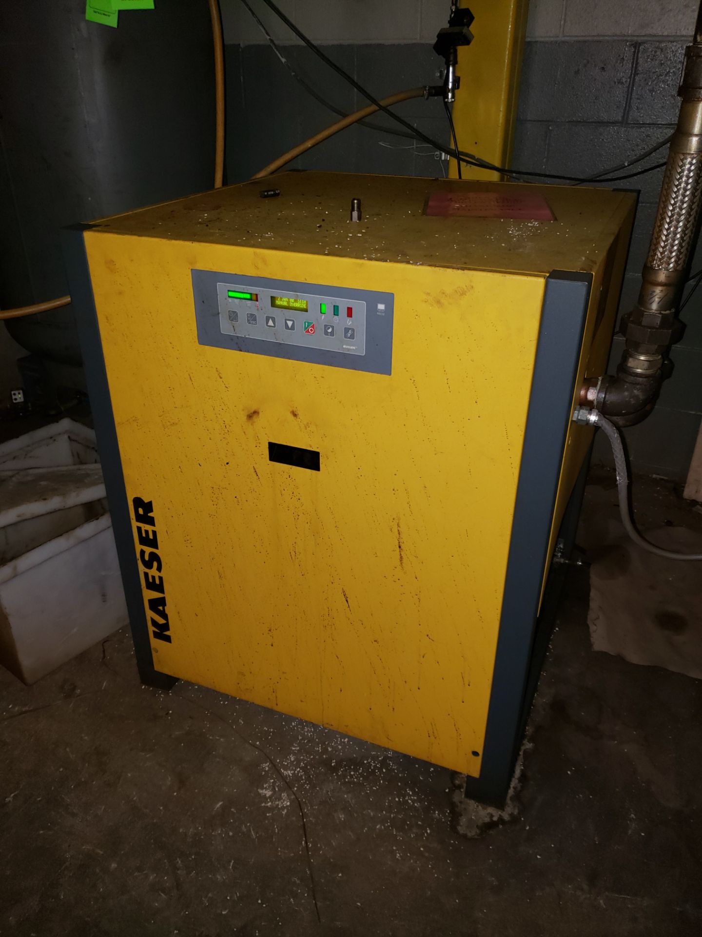 KAESER KRD 250 COMPRESSED AIR DRYER S#RK0B3250A0BA2NJ09064 250SCFM @ PSIG