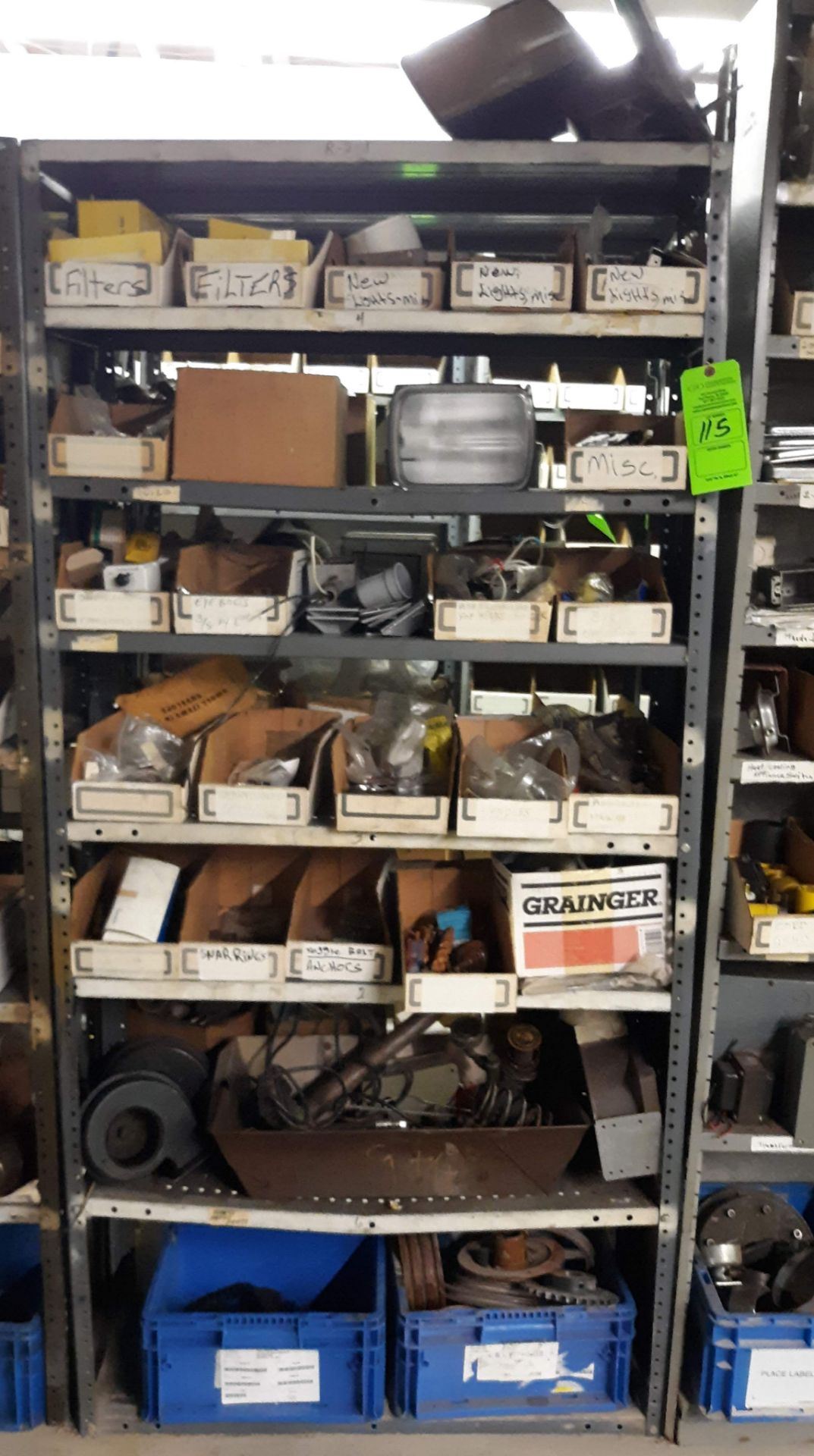 SHELVING & CONTENTS - MRO