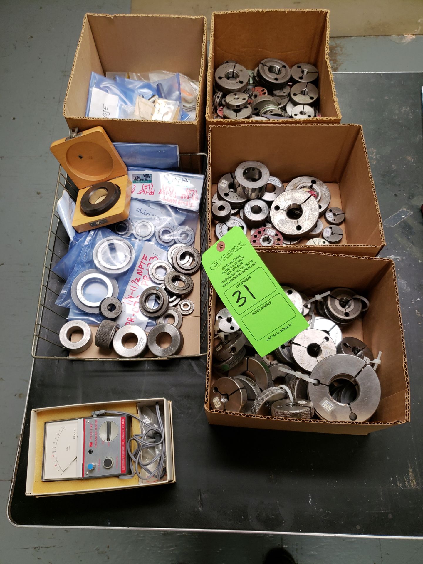 VARIOUS THREAD GAGES