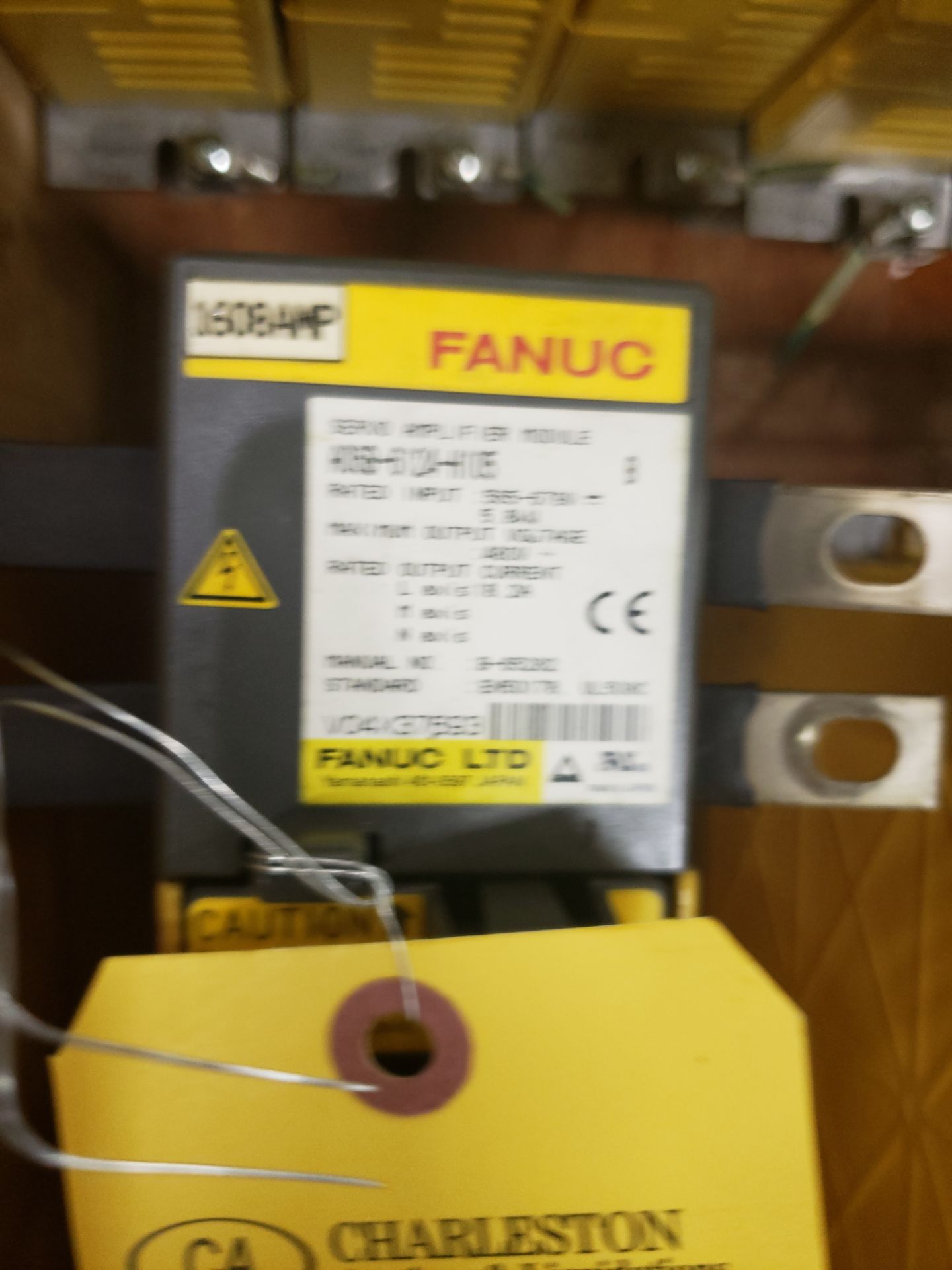 FANUC SERVO AMPLIFIER MODULE MODEL-A06B-6124-H105 480V(LOCATED AT: 131 W. HARVEST STREET, - Image 2 of 2