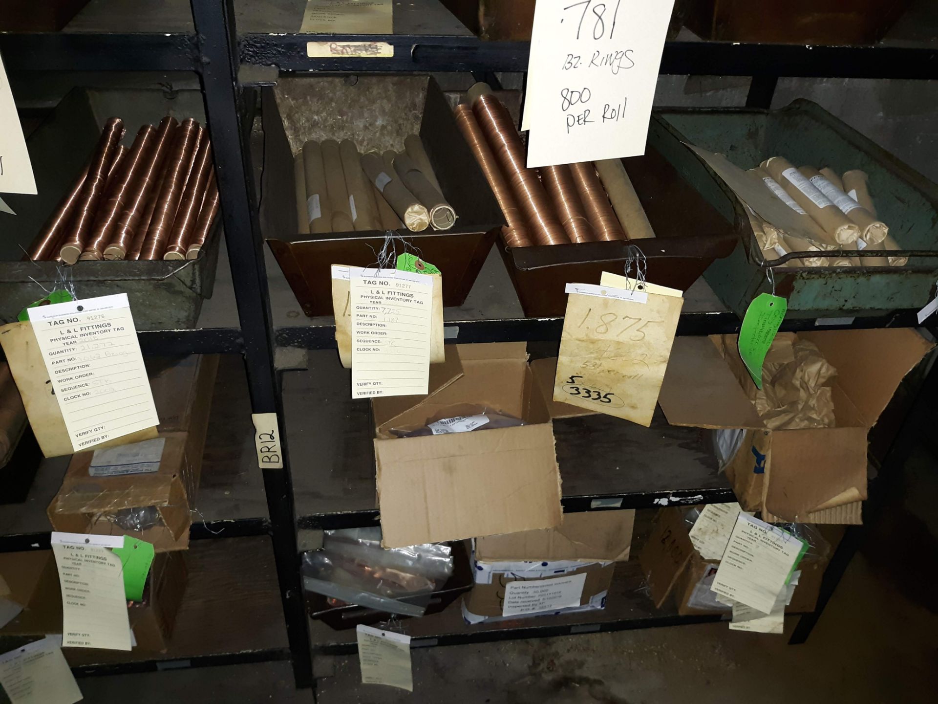 CONTENTS OF METAL SHELVING VARIOUS L&L FITTINGS COMPONENTS (LOCATED AT: 9910 AIRPORT DRIVE, FORT - Image 2 of 4