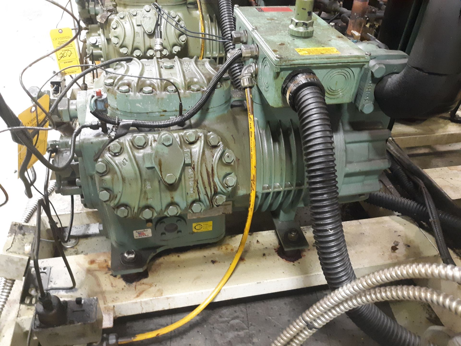 BITZER HIGH PRESSURE OIL COMPRESSOR PUMP TYPE-6B5406PH-2NU S#2584974659 (LOCATED AT: 131 W. - Image 2 of 3