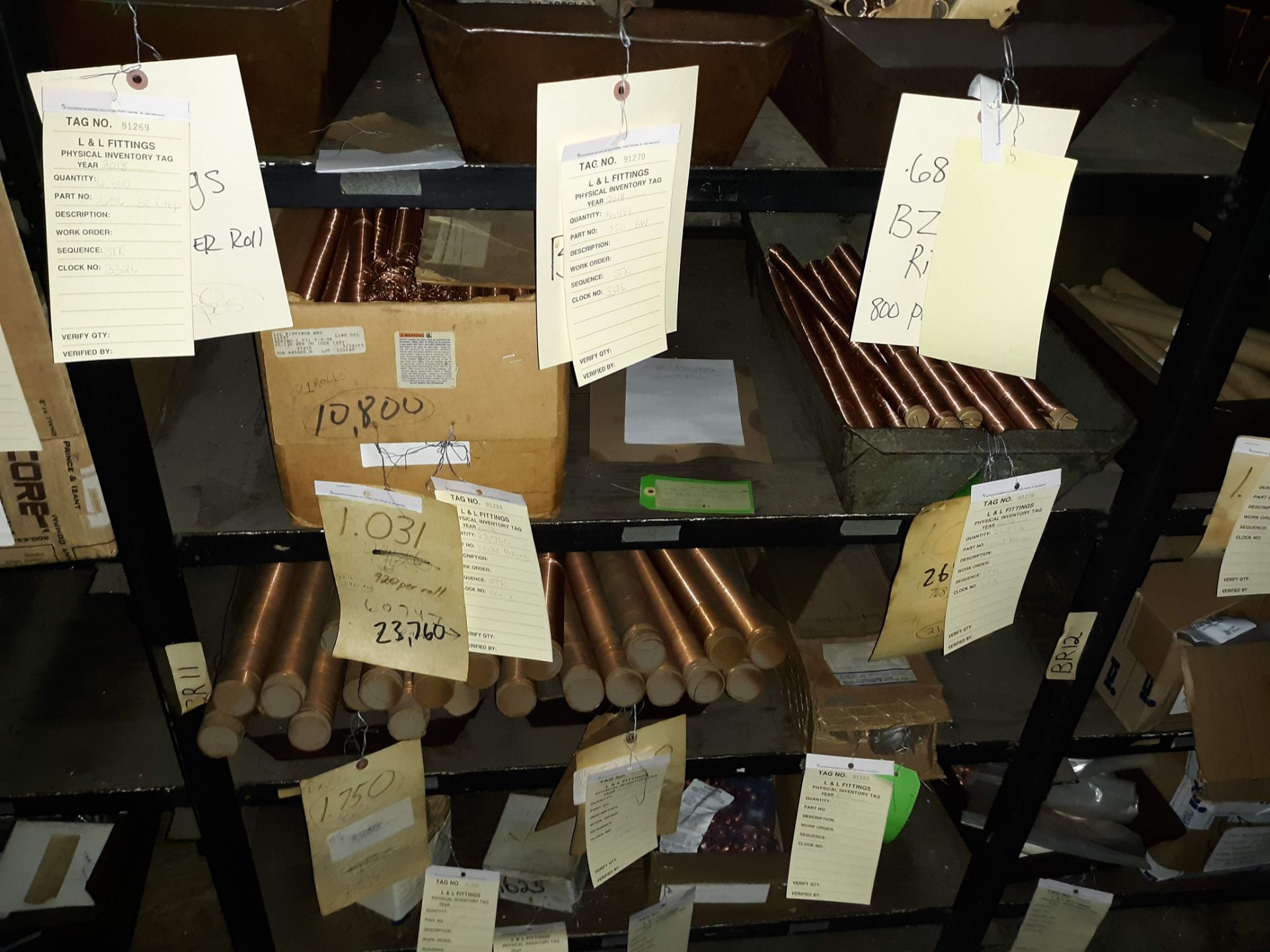 CONTENTS OF METAL SHELVING VARIOUS L&L FITTINGS COMPONENTS (LOCATED AT: 9910 AIRPORT DRIVE, FORT - Image 3 of 4