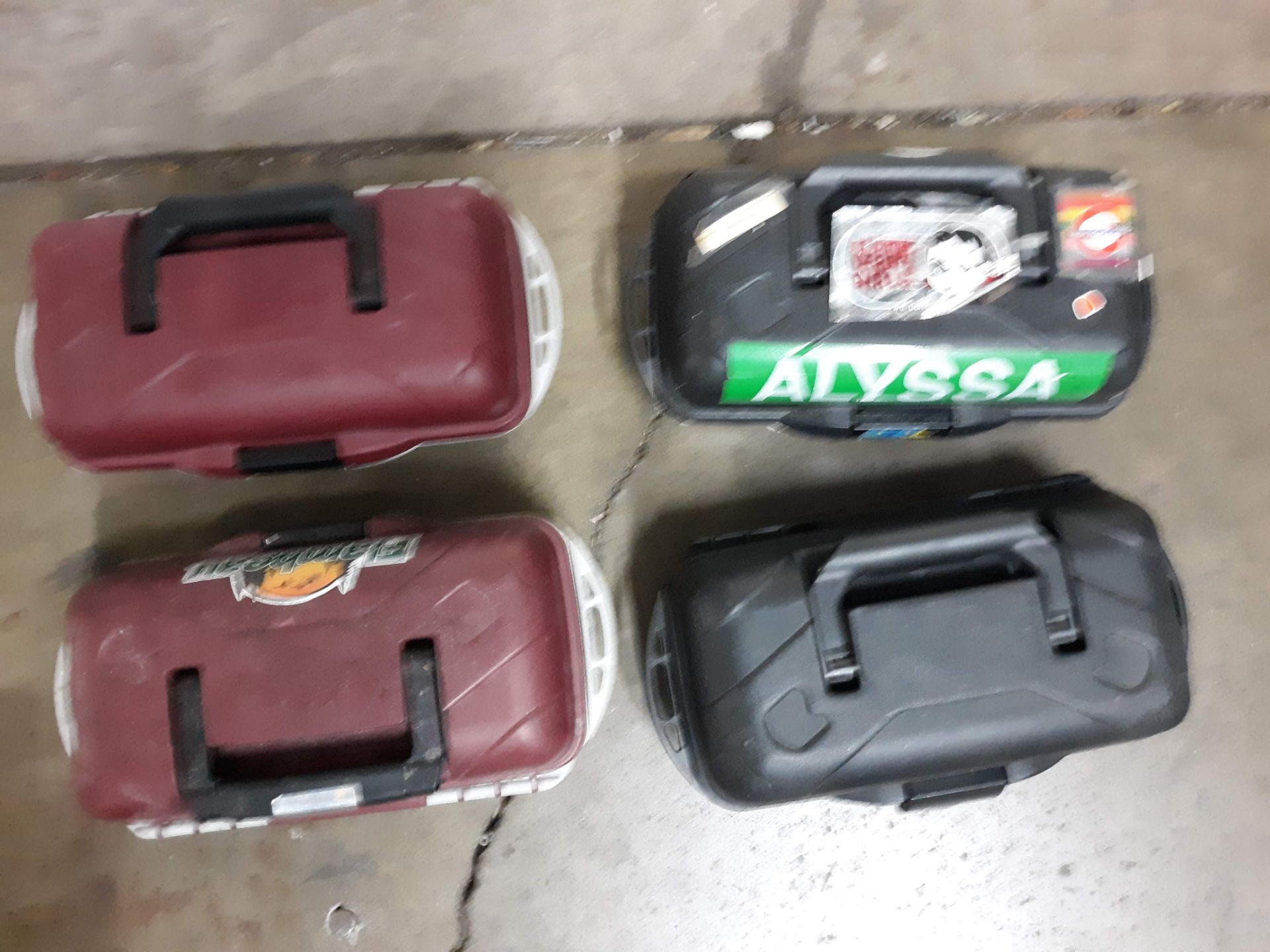 (4) PLASTIC TOOL BOX/ TACKLE BOXES (LOCATED AT: 432 COUNCIL DRIVE, FORT WAYNE, IN 46825) - Image 2 of 3