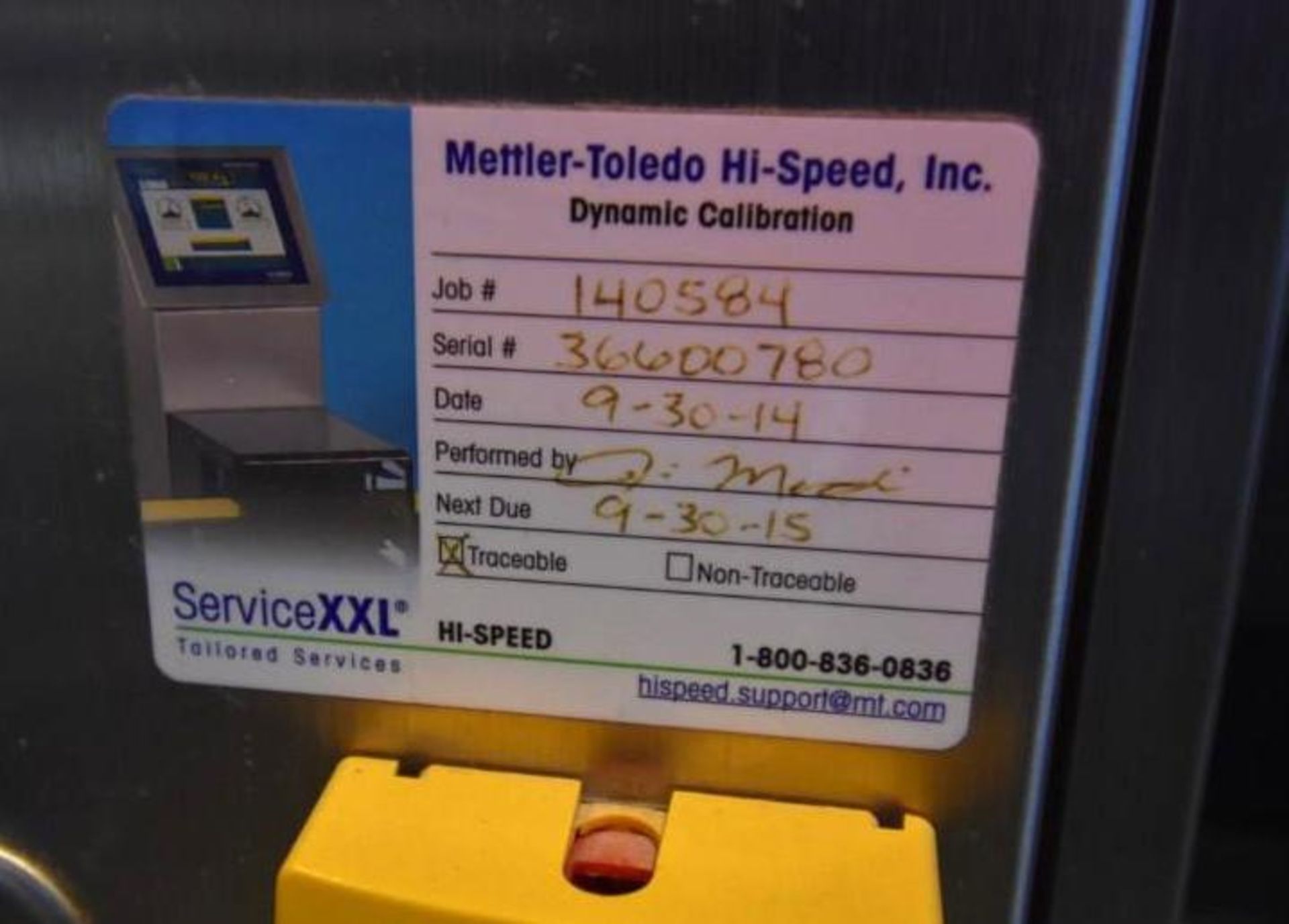 Mettler Toledo Check Weigher - Image 5 of 7