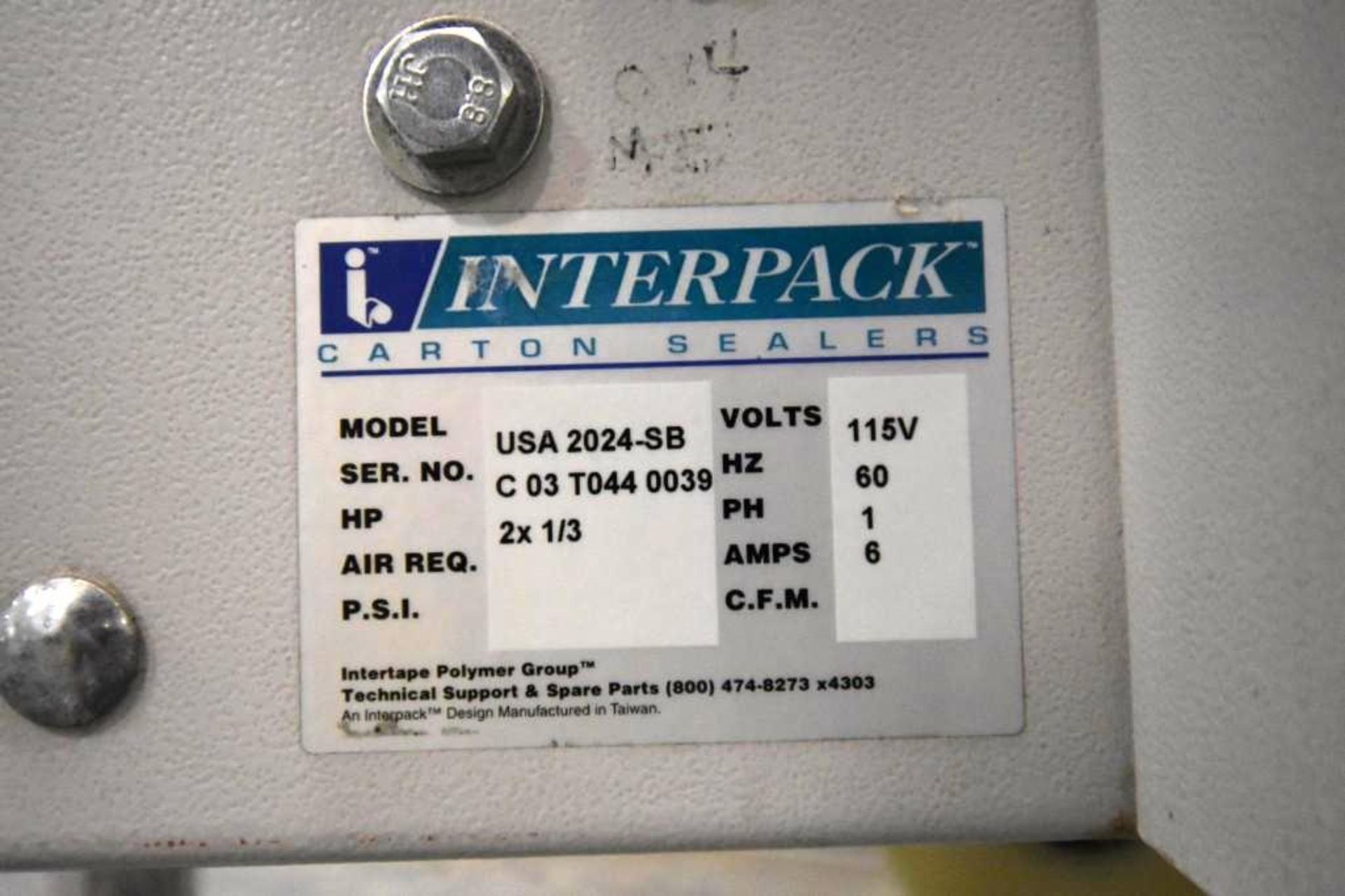 Interpack Carton Sealer - Image 6 of 9