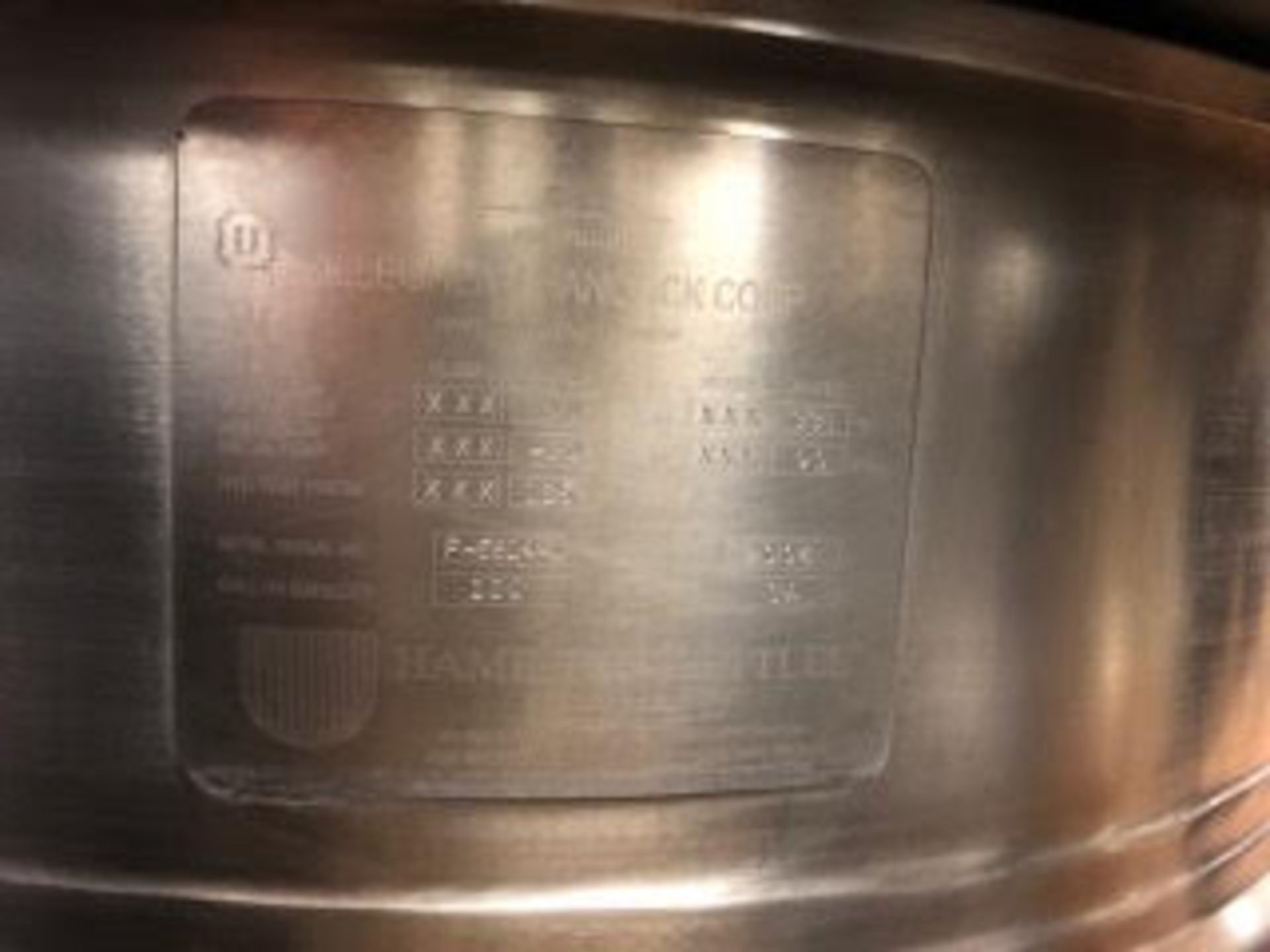 Hamilton 100 Gallon Sweep Kettle - Image 3 of 7