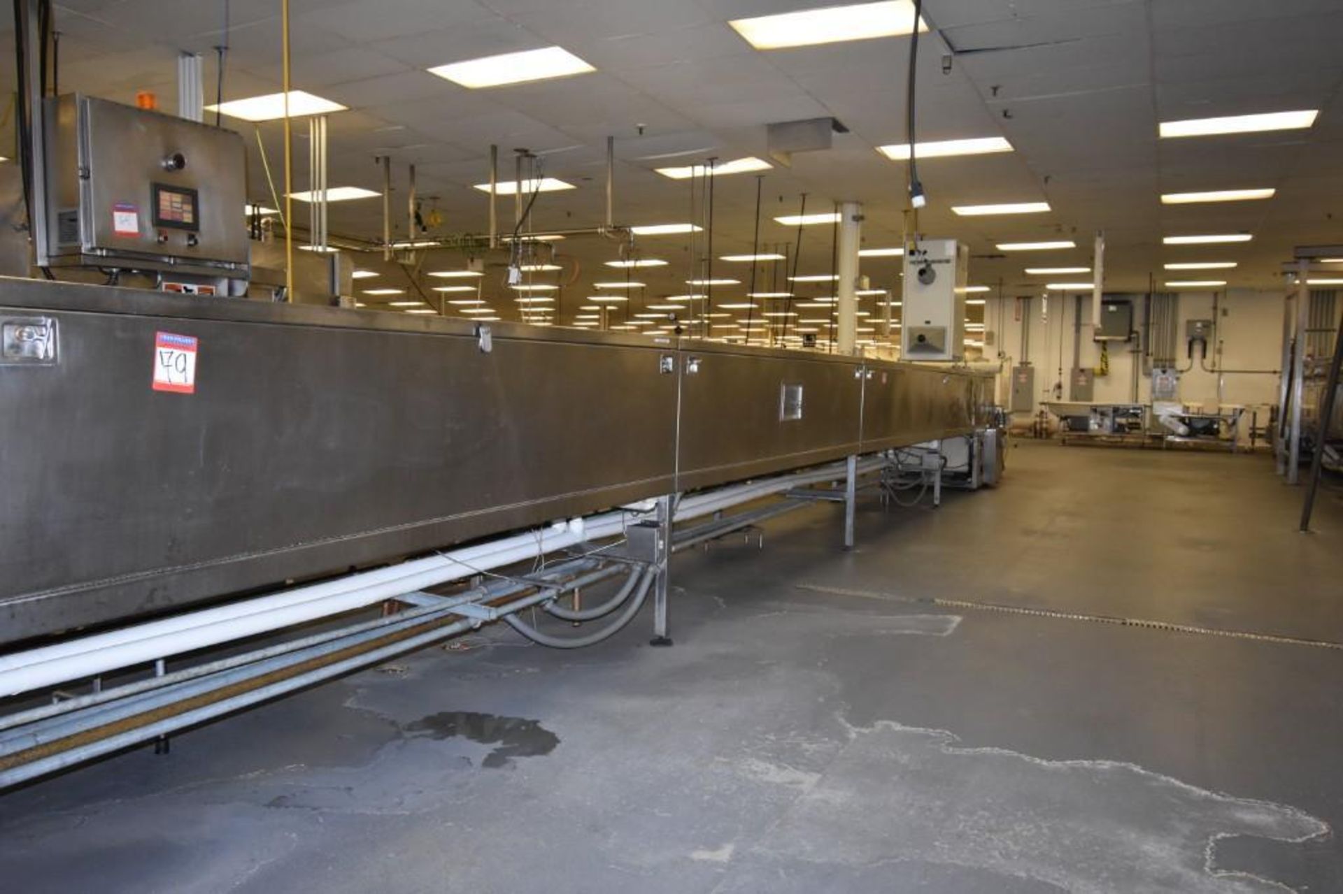 Cooling Tunnel with 8' cooling conveyor - Image 5 of 11