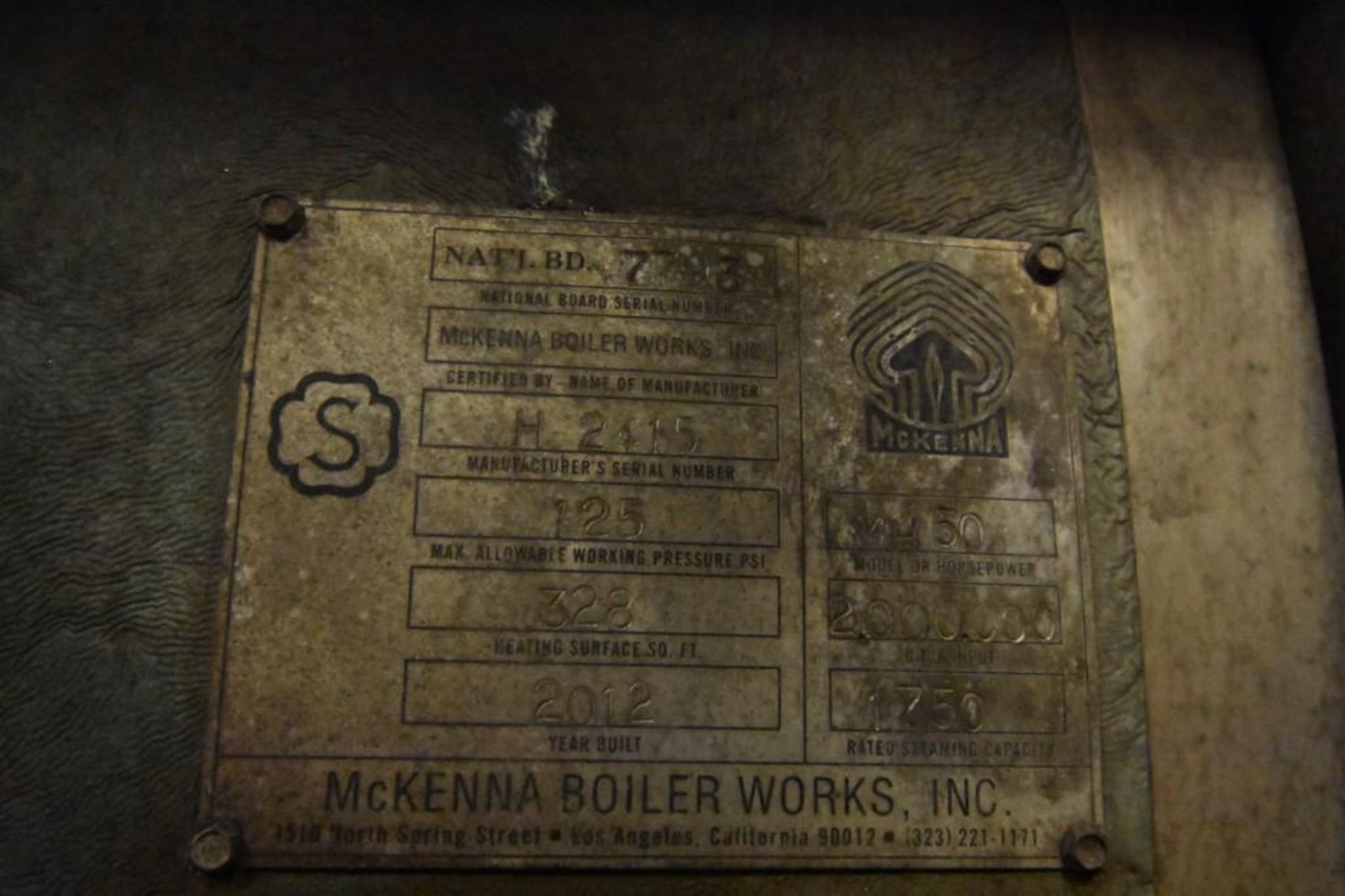 McKenna Boiler. Model MH50. - Image 17 of 19