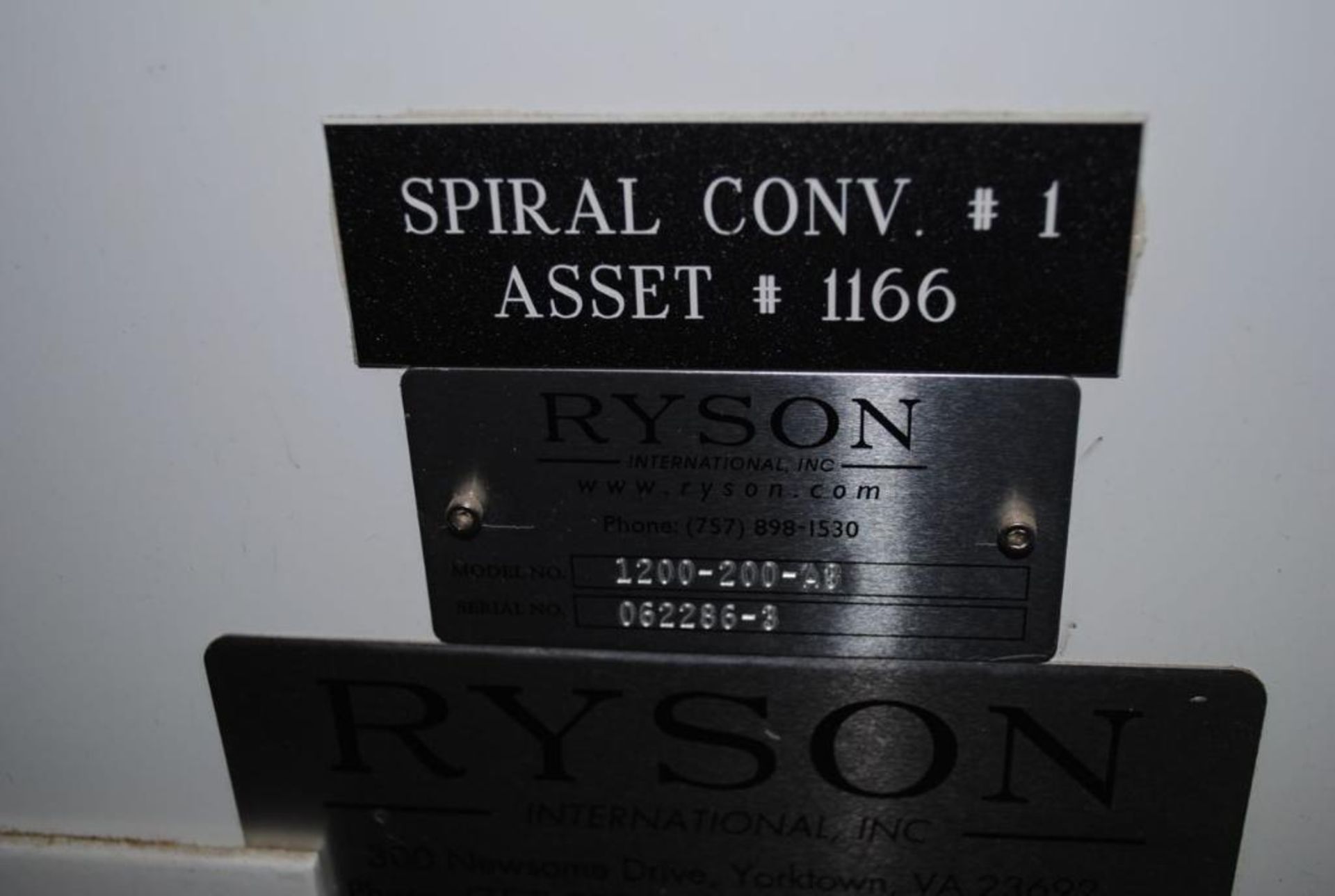 Ryson Spiral Conveyor - Image 2 of 2