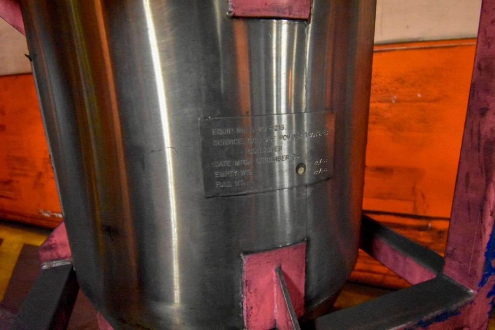 Powder Hopper, Approximate 3.4 Cubic Feet - Image 5 of 7