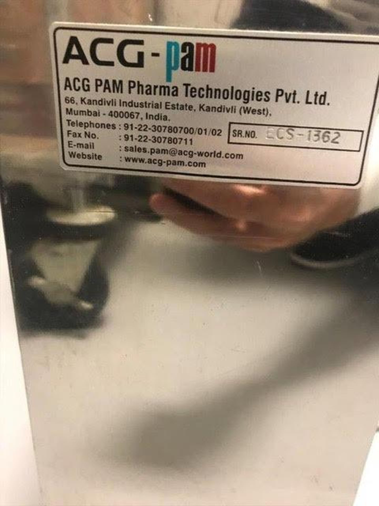 ACG PAM Capsule-filling machine - Image 5 of 5