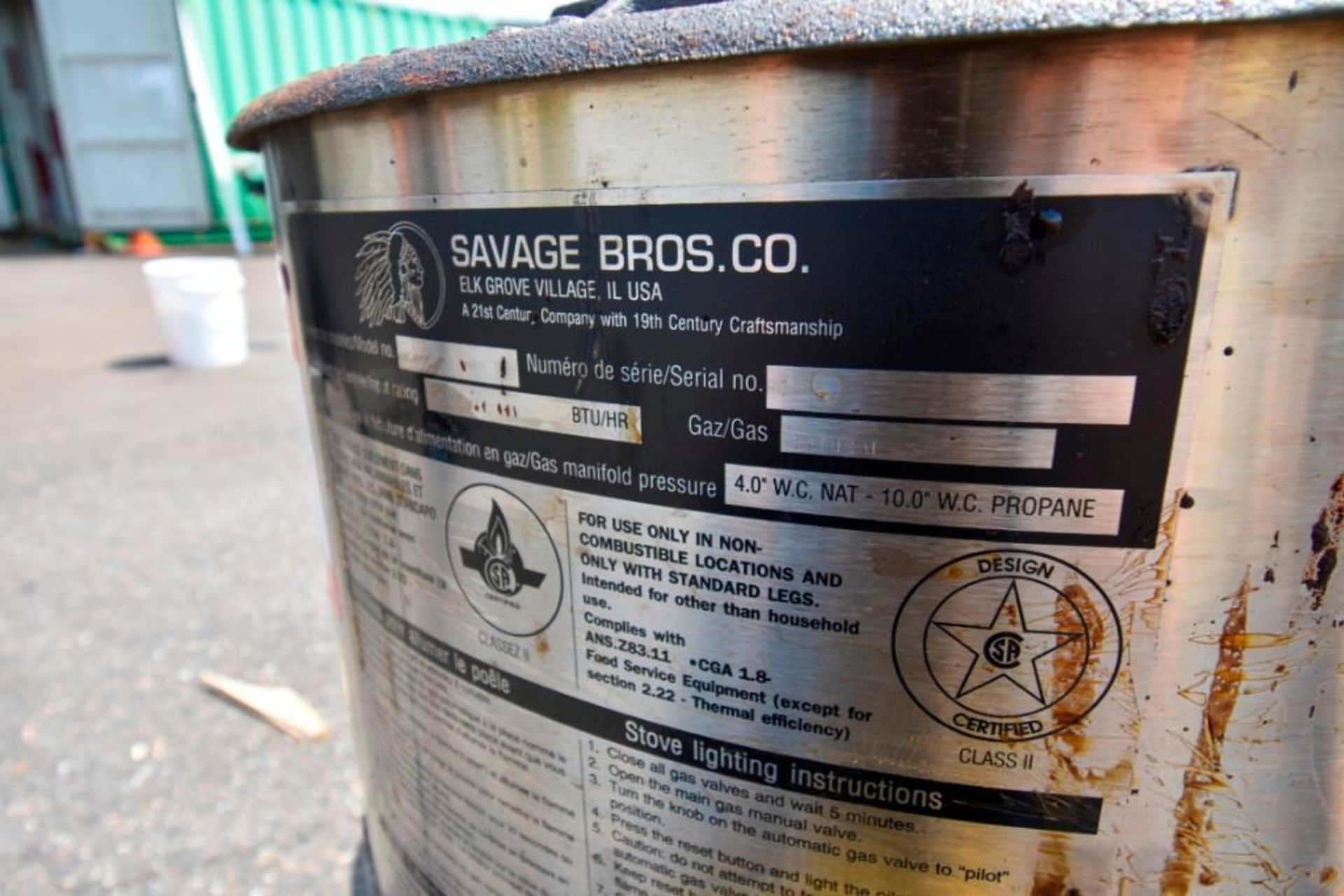 Economy Savage Bros Burner - Image 5 of 6