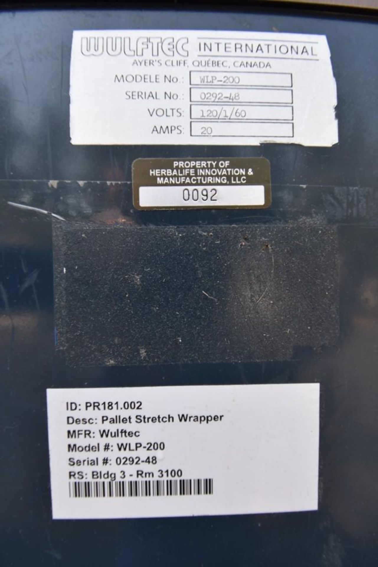 Wulftec Pallet Wrapper - Image 6 of 6