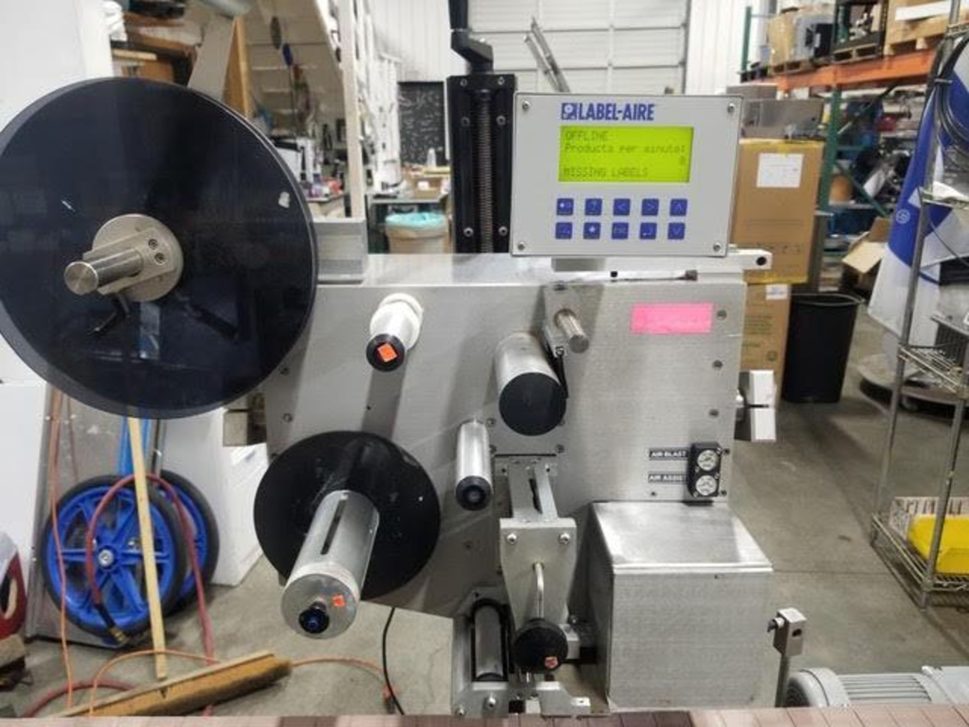 Label-Aire 3111 Top Labeler