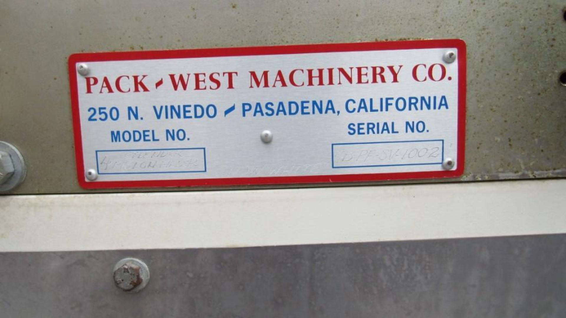 1-Used Pack west 4 cylinder piston filler machine - Image 7 of 23