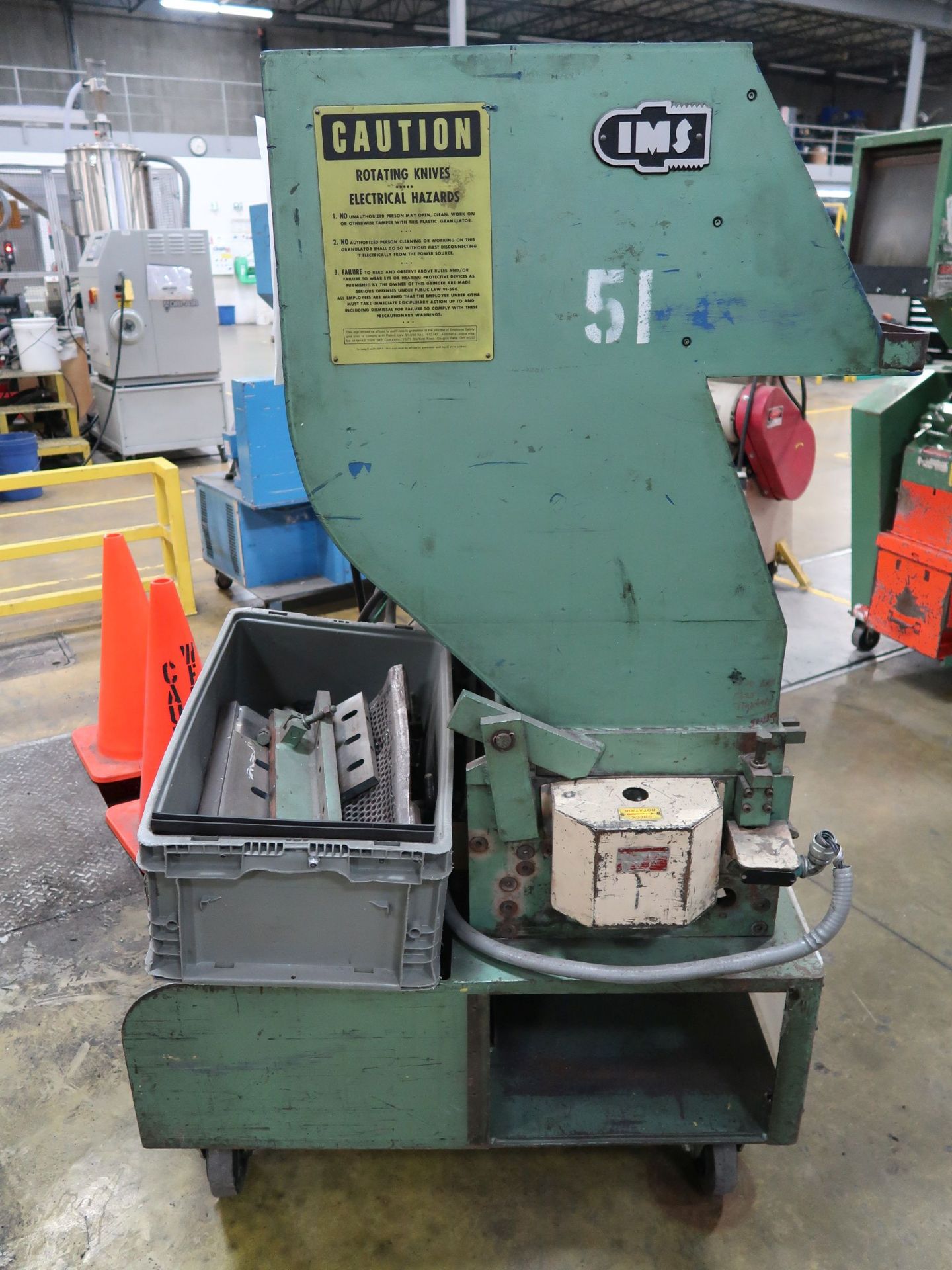 15 HP IMS MODEL LP-187-SC GRANULATOR; S/N N/A - Image 2 of 4