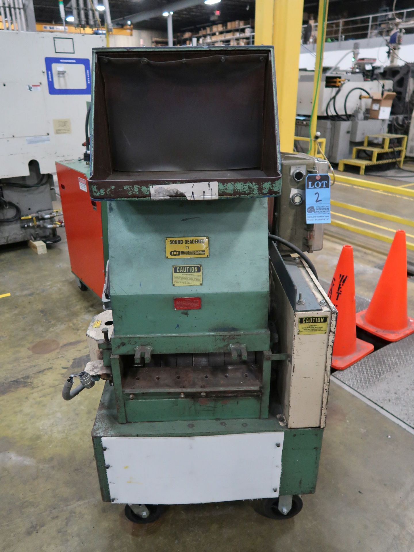 15 HP IMS MODEL LP-187-SC GRANULATOR; S/N N/A