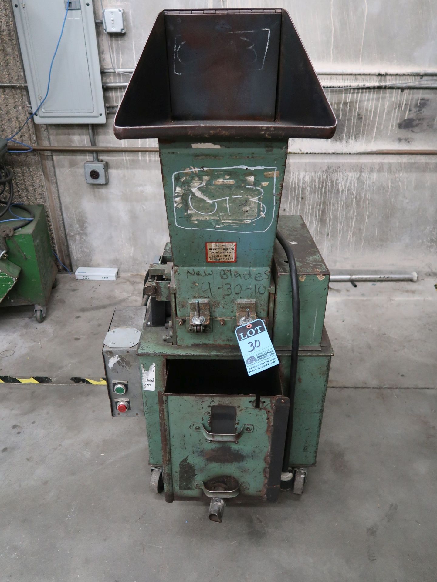 BELOIT MODEL M812 GRANULATOR; S/N N/A