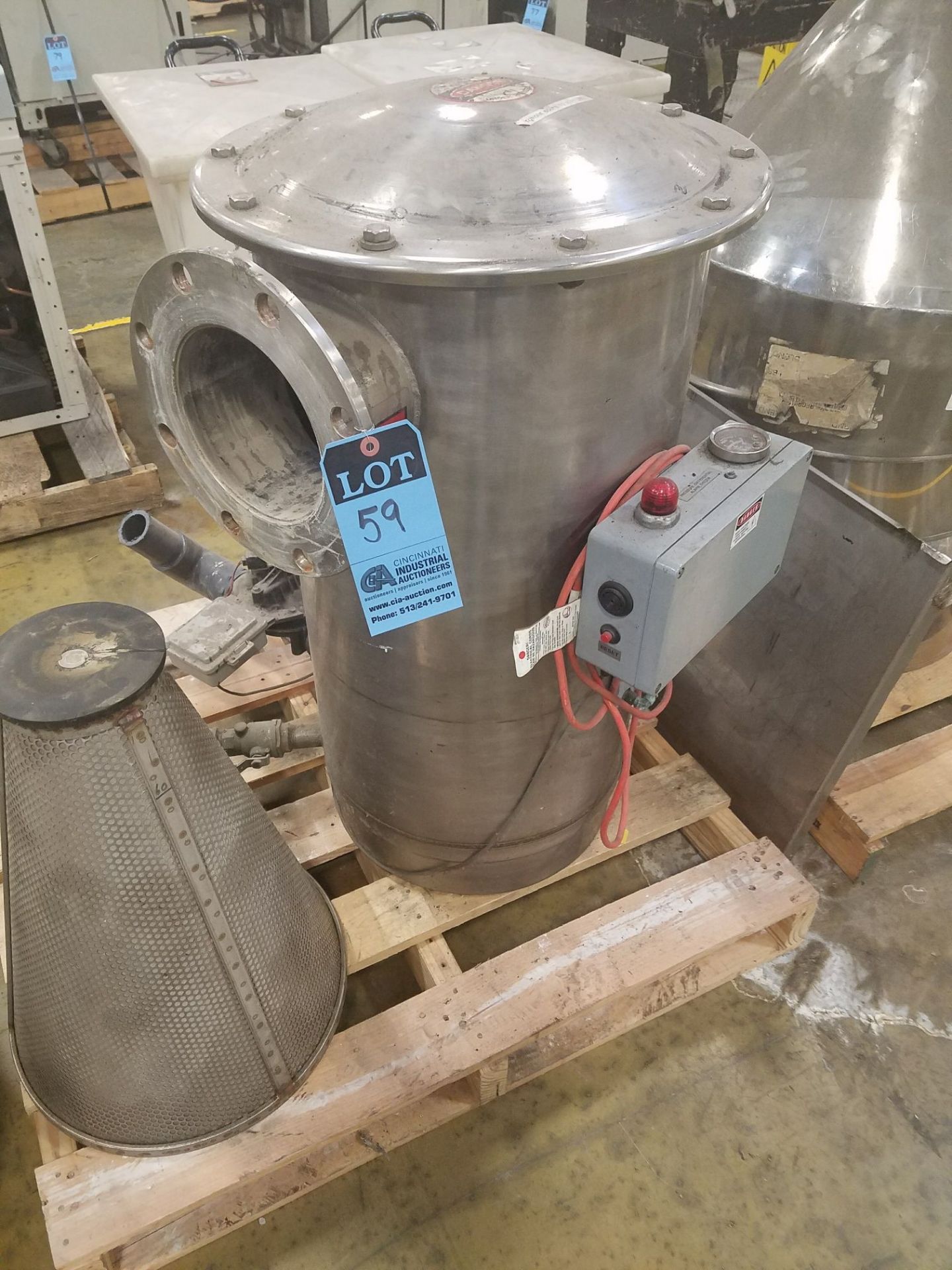 STAINLESS STEEL PRESSURE TANK