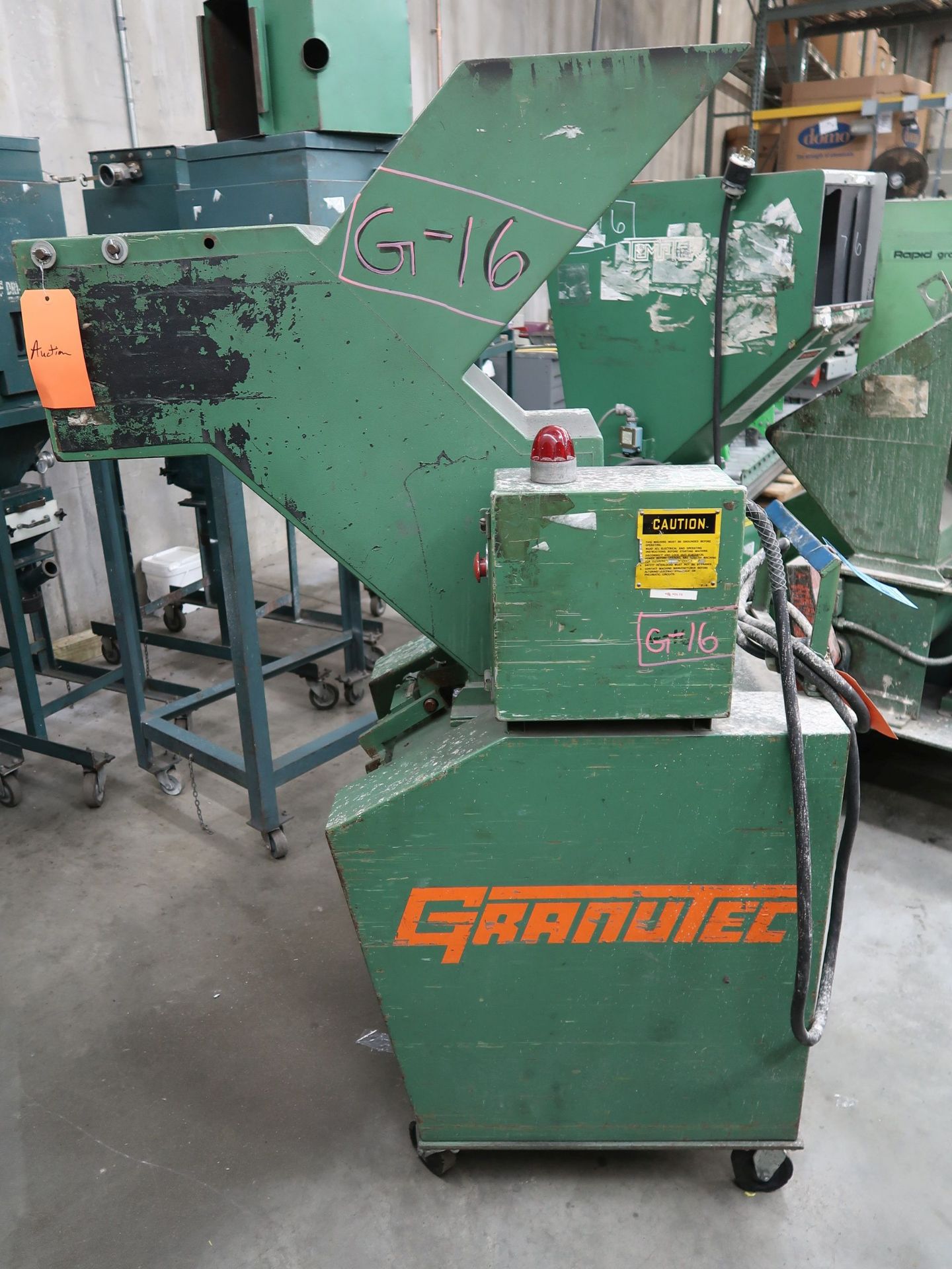 5 HP GRANUTEC MODEL TFG810RF-S GRANULATOR; S/N 892-1868 - Image 2 of 4