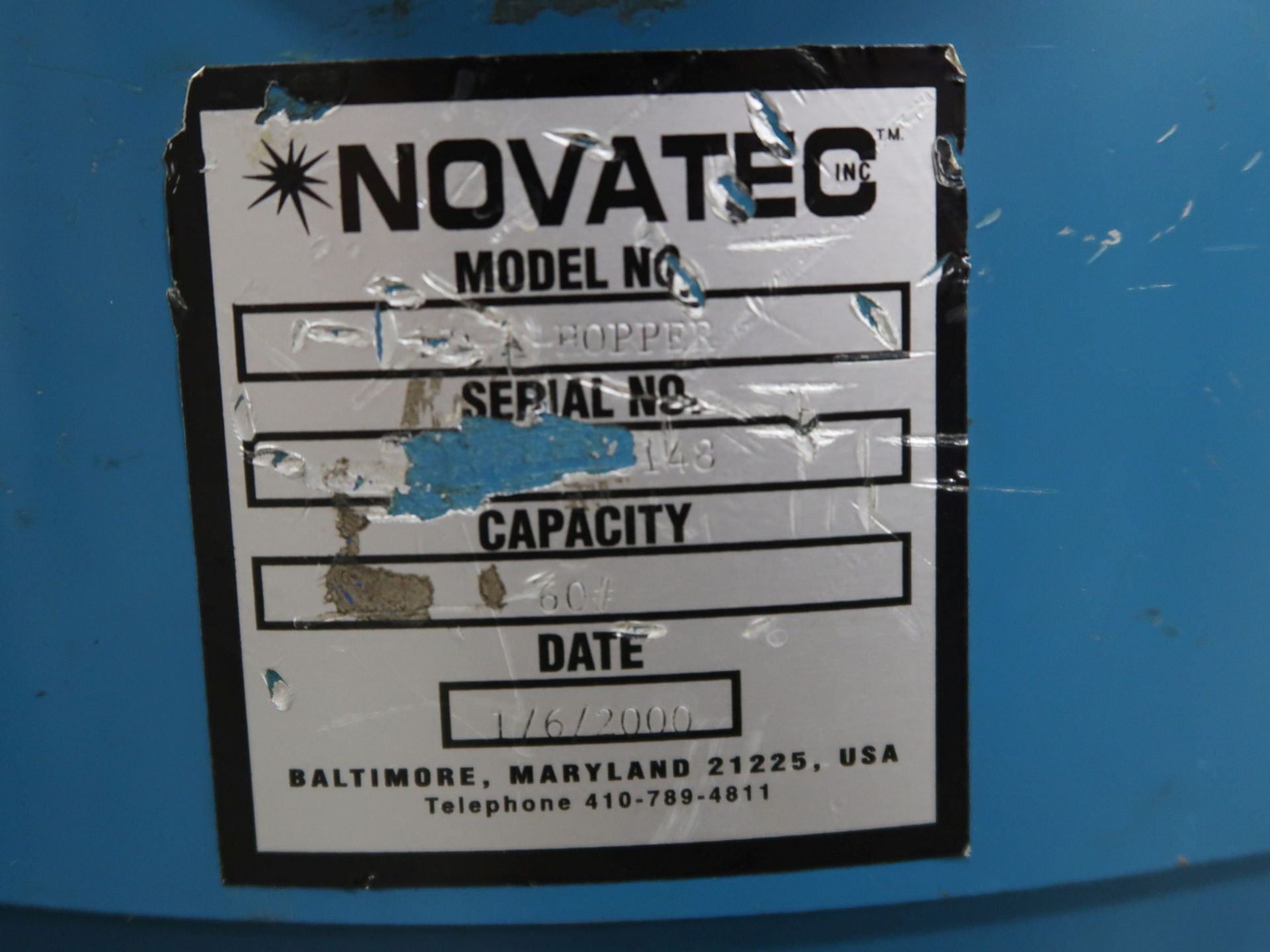 NOVATEC MODEL MD-25A DRYER; S/N 3-6963-2068 - Image 5 of 5