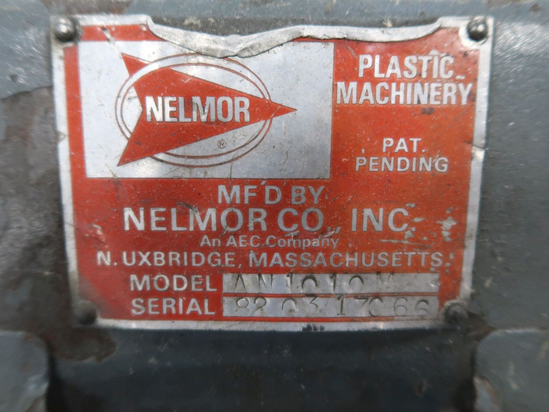 NELMORE MODEL AN1010M GRANULATOR; S/N 820317066 - Image 5 of 5