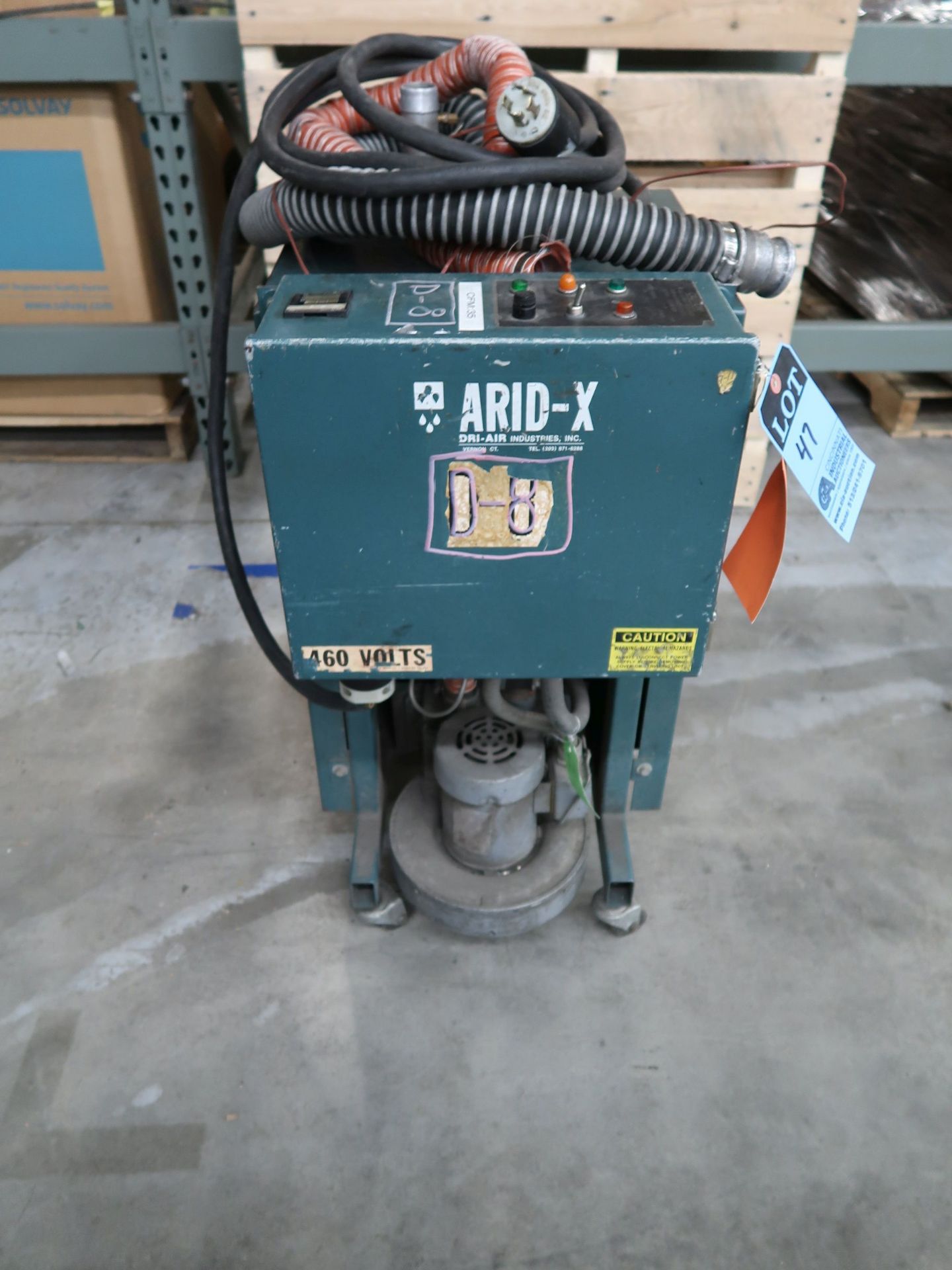 DRI-AIR MODEL ARID-X50 DRYER; S/N D7808