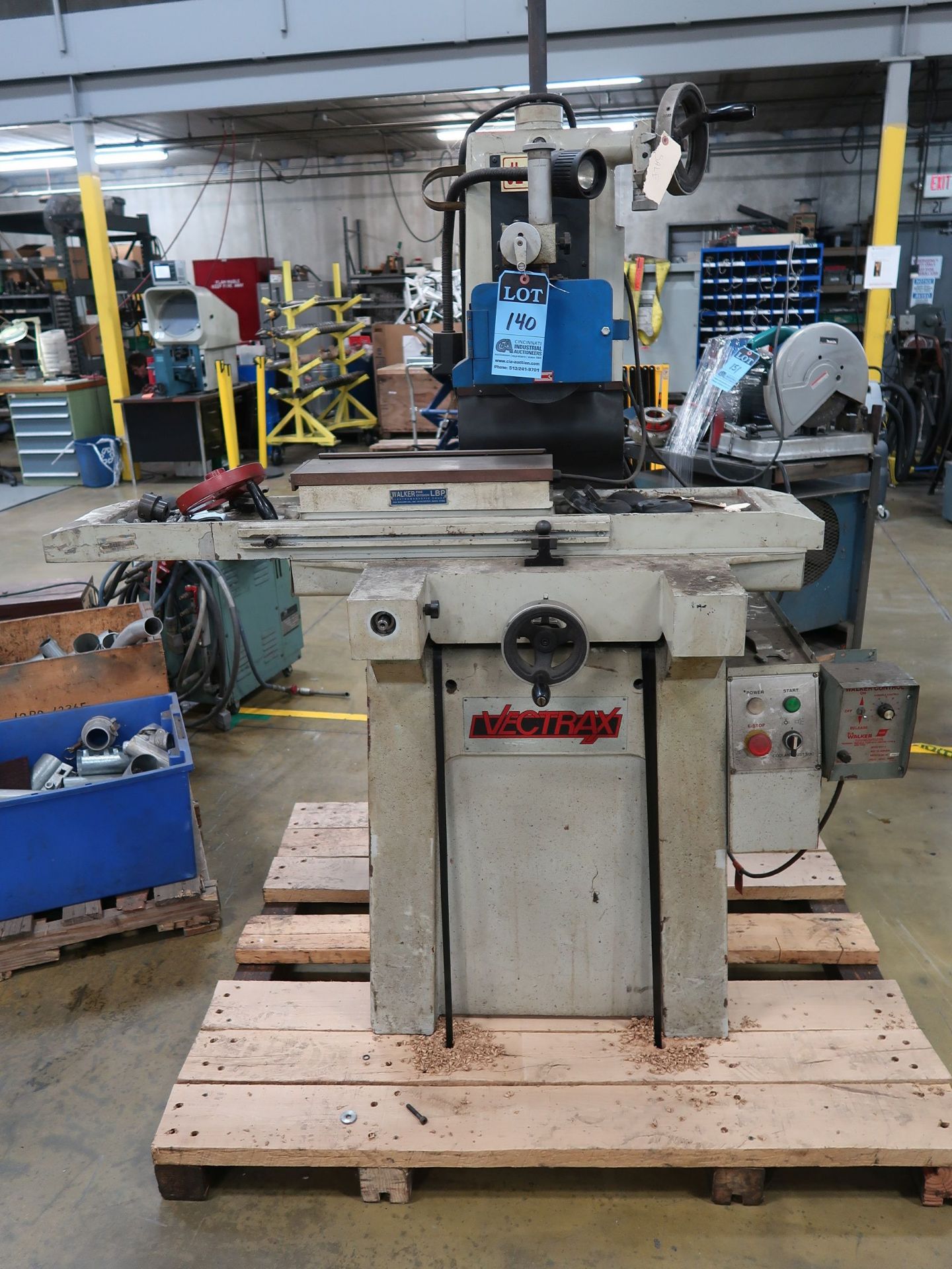 6" X 18" VECTRAX MODEL JL-618MB SURFACE GRINDER; S/N B01037 (2003)