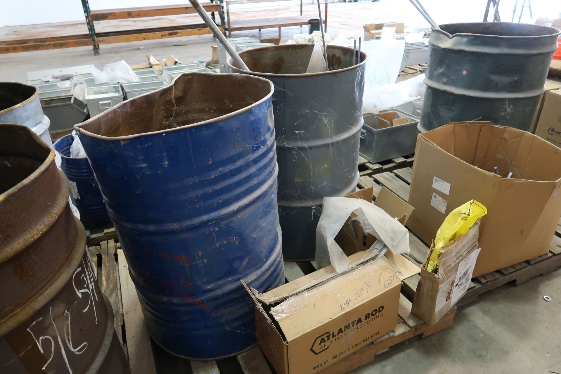 SKID MISCELLANEOUS GALVANIZED TOWER COMPONENTS AND HARDWARE